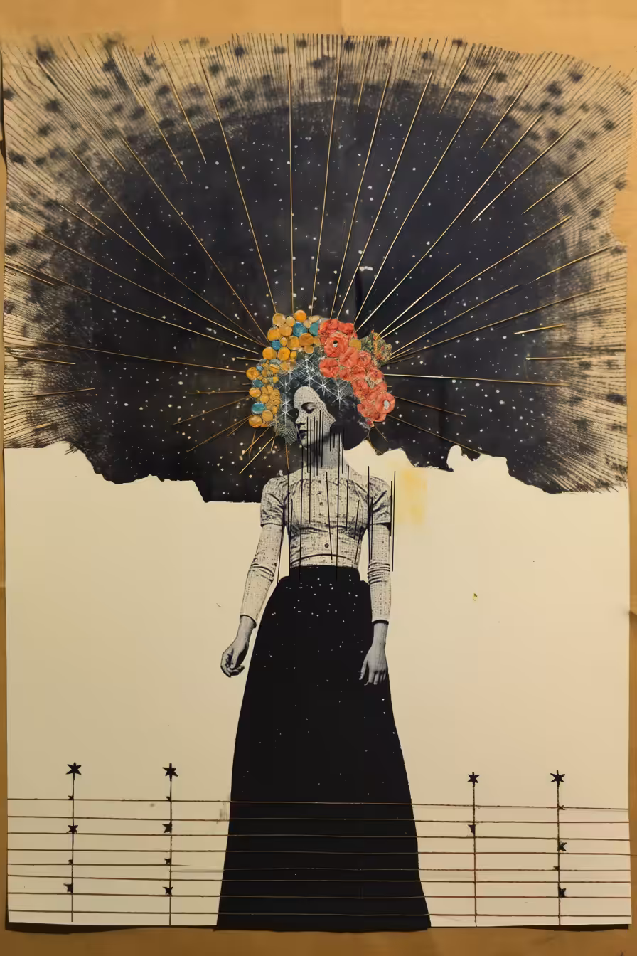 She Grew Flowers in the Absence