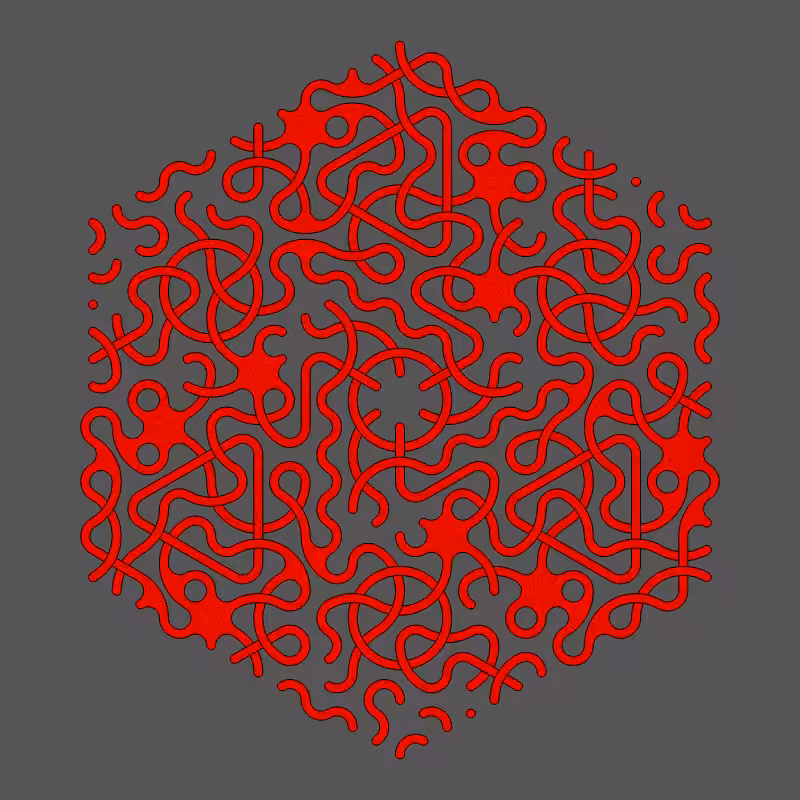 Threefold Symmetry - Dark Variations #64