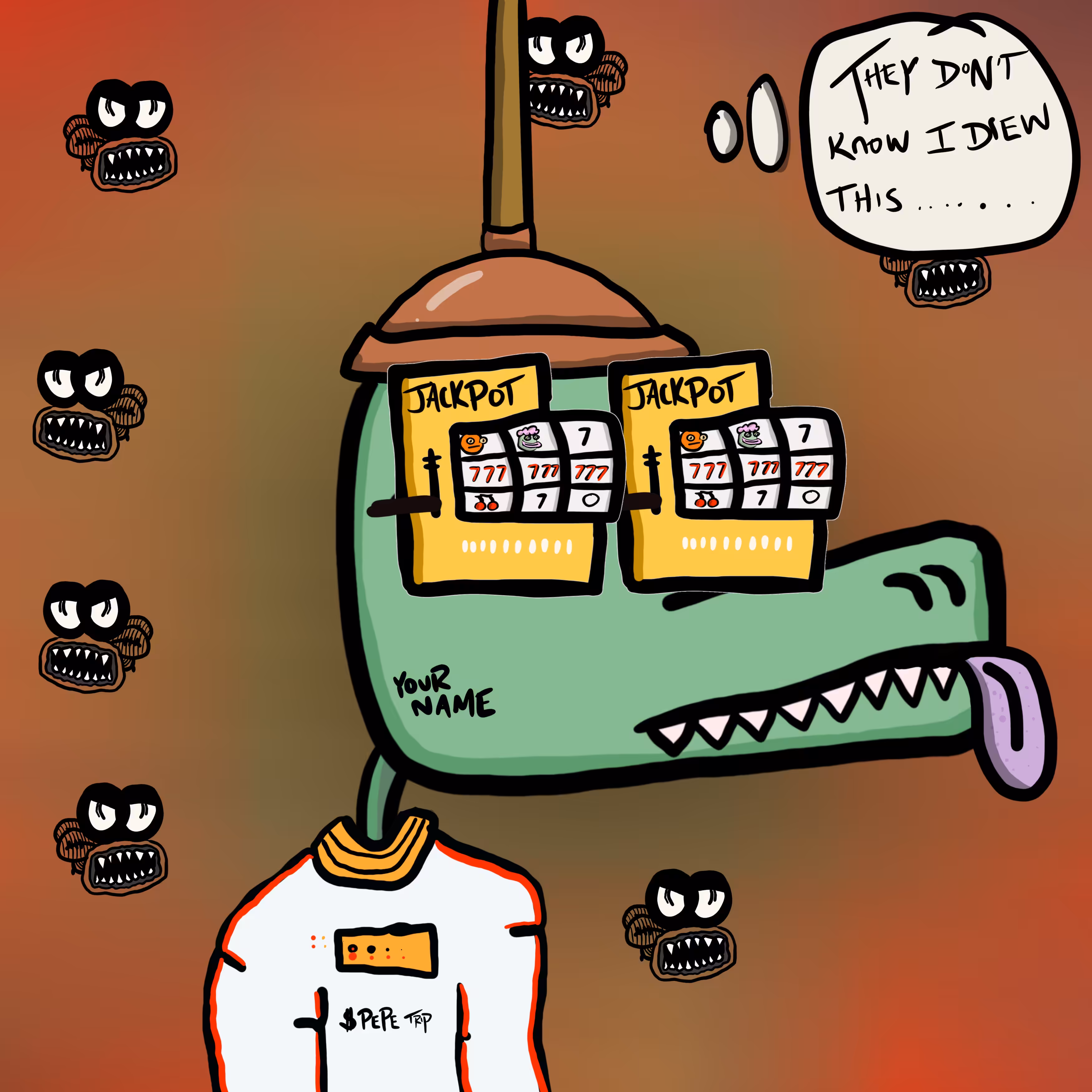 BRAINCROCS #740