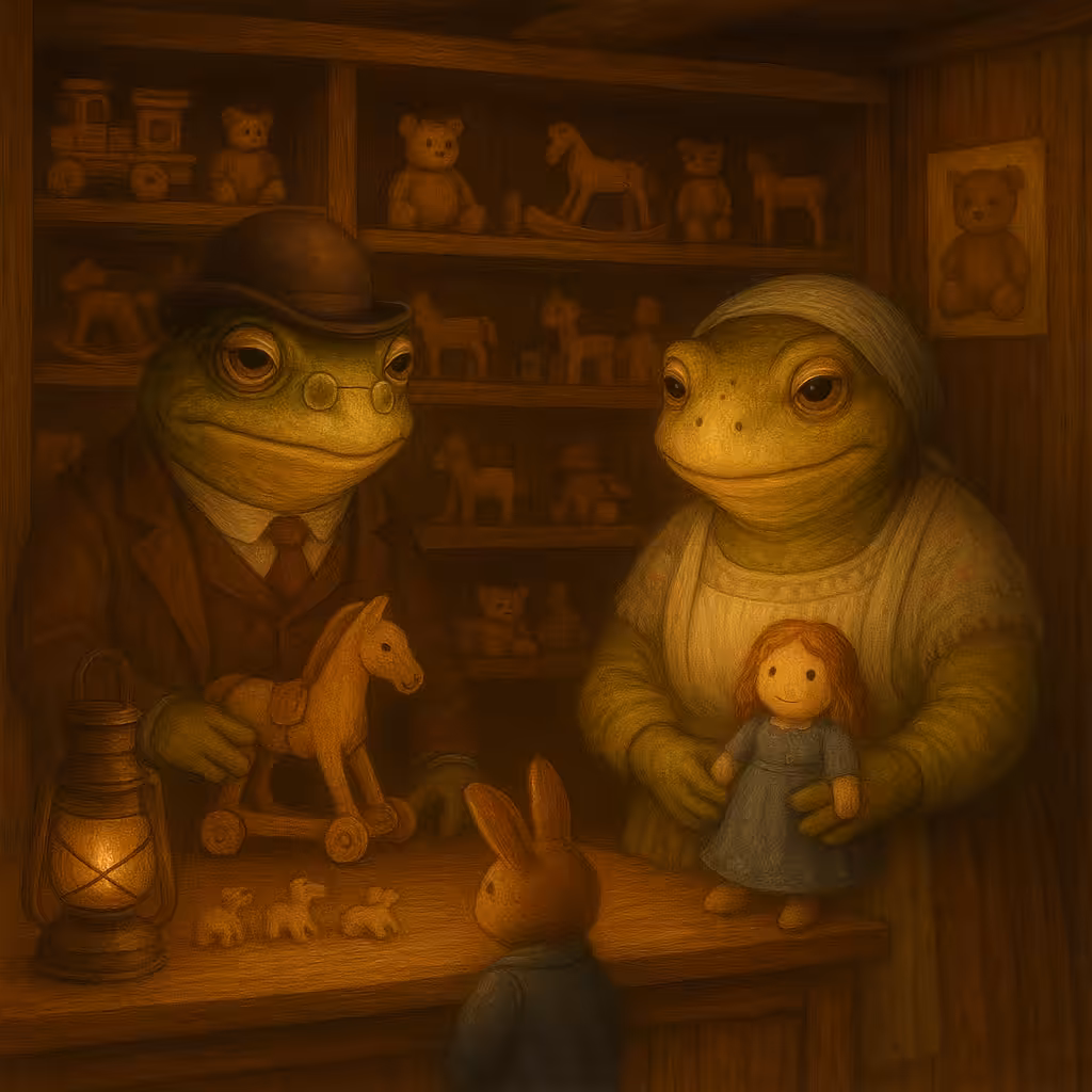 Mr. and Mrs. Toad – Toymakers of the Hyrcanian Forest