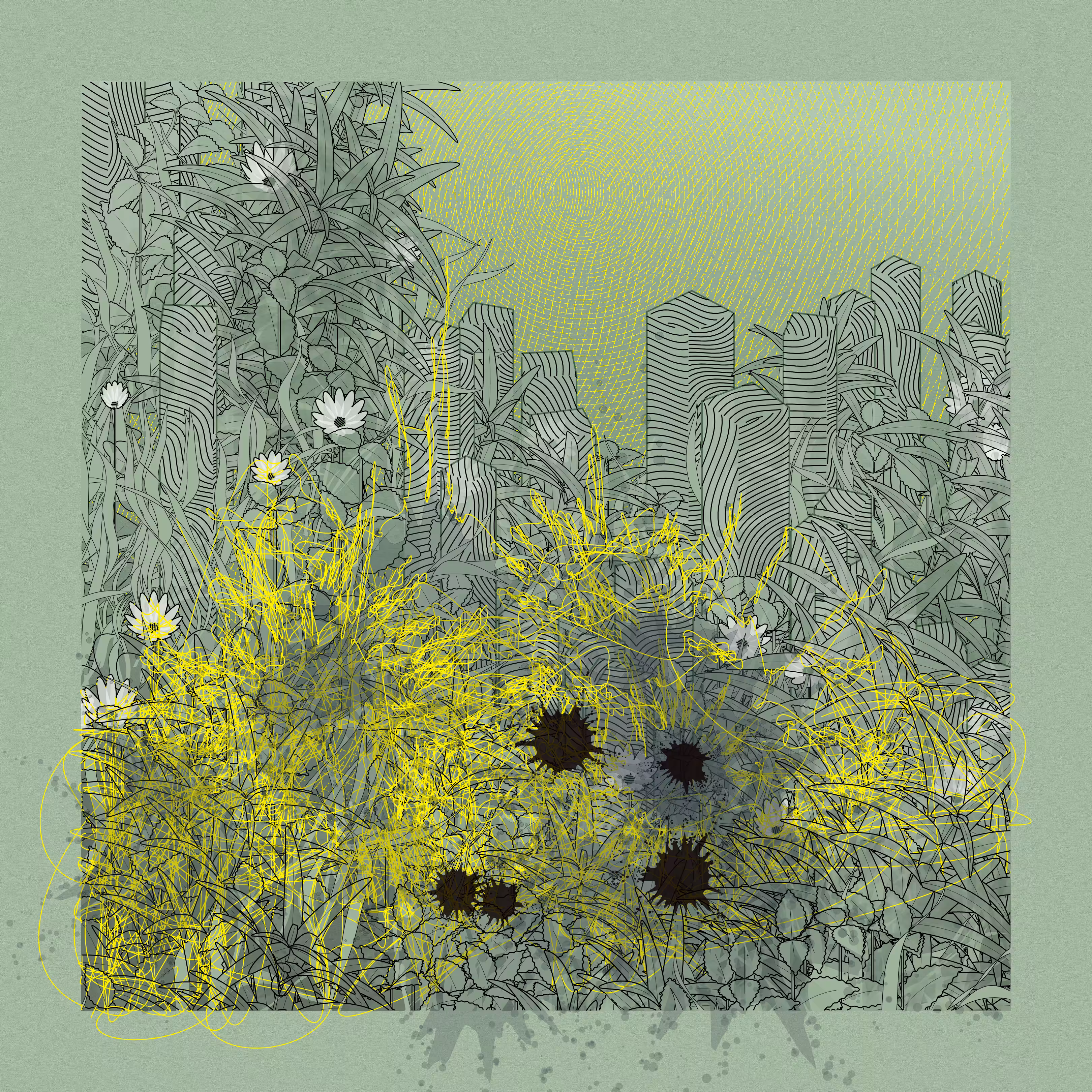 Landscape with Carbon Capture #5271