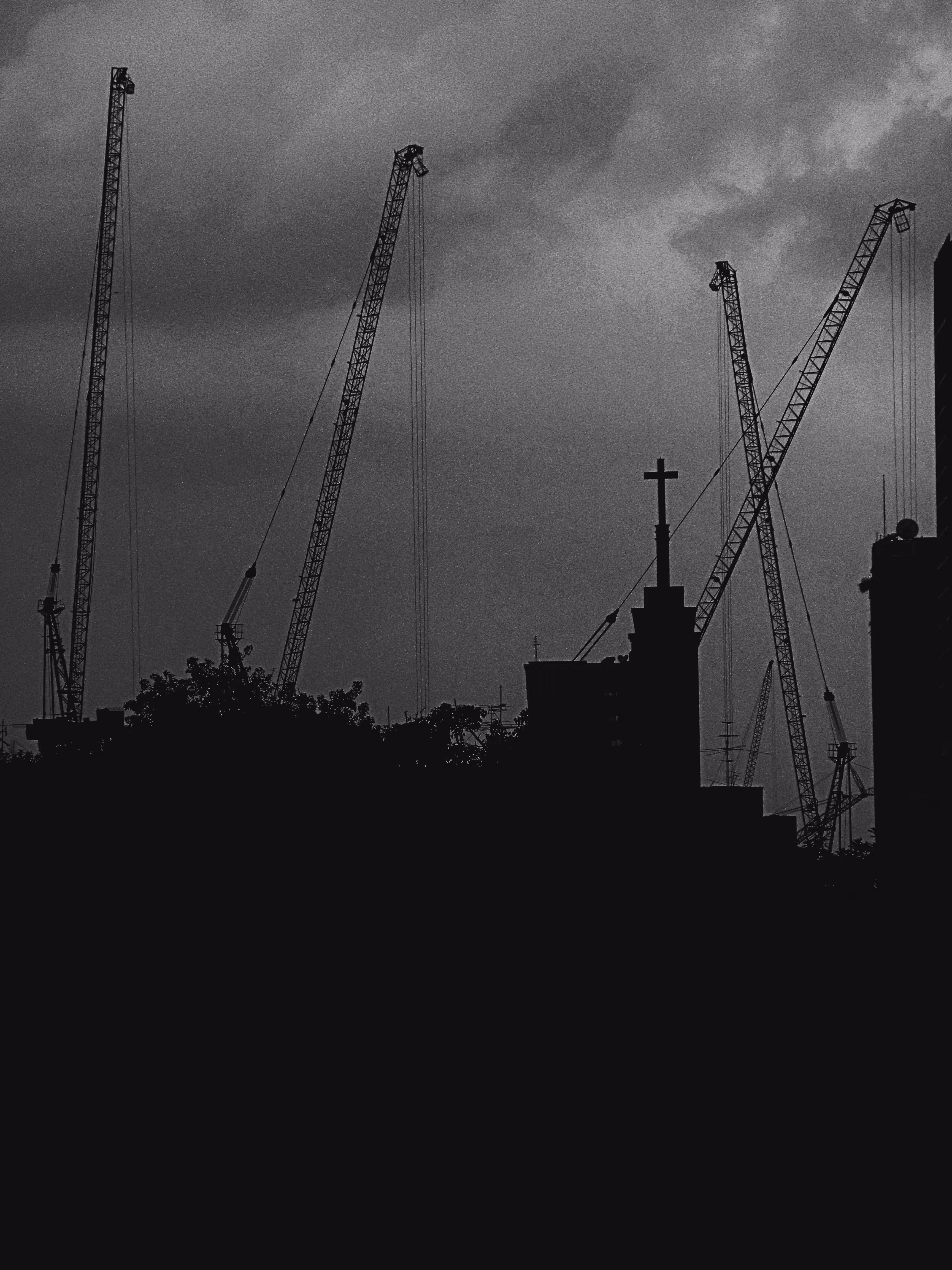 crucifix in the city of darkness
