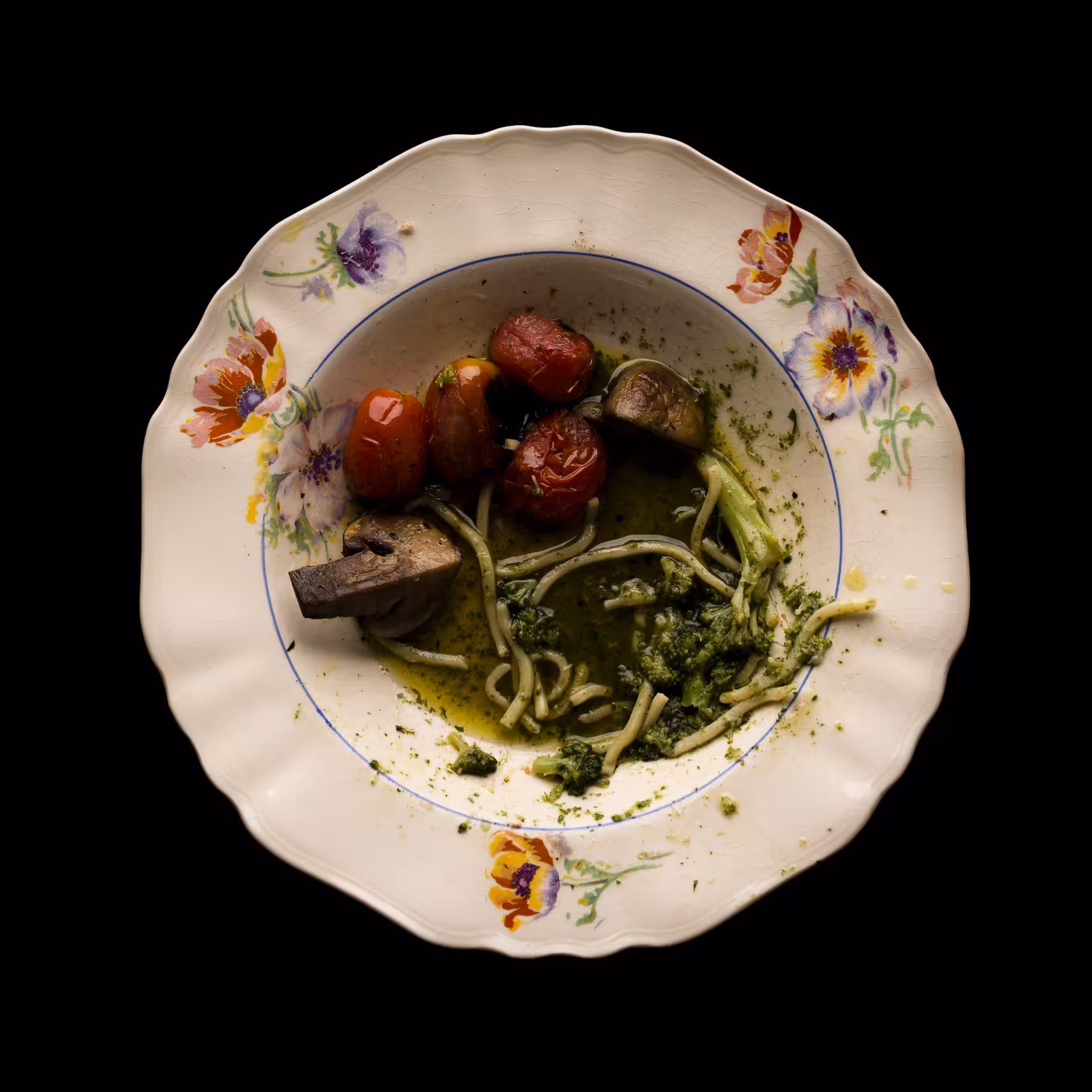 Leftover #pasta-and-fresh-vegetables