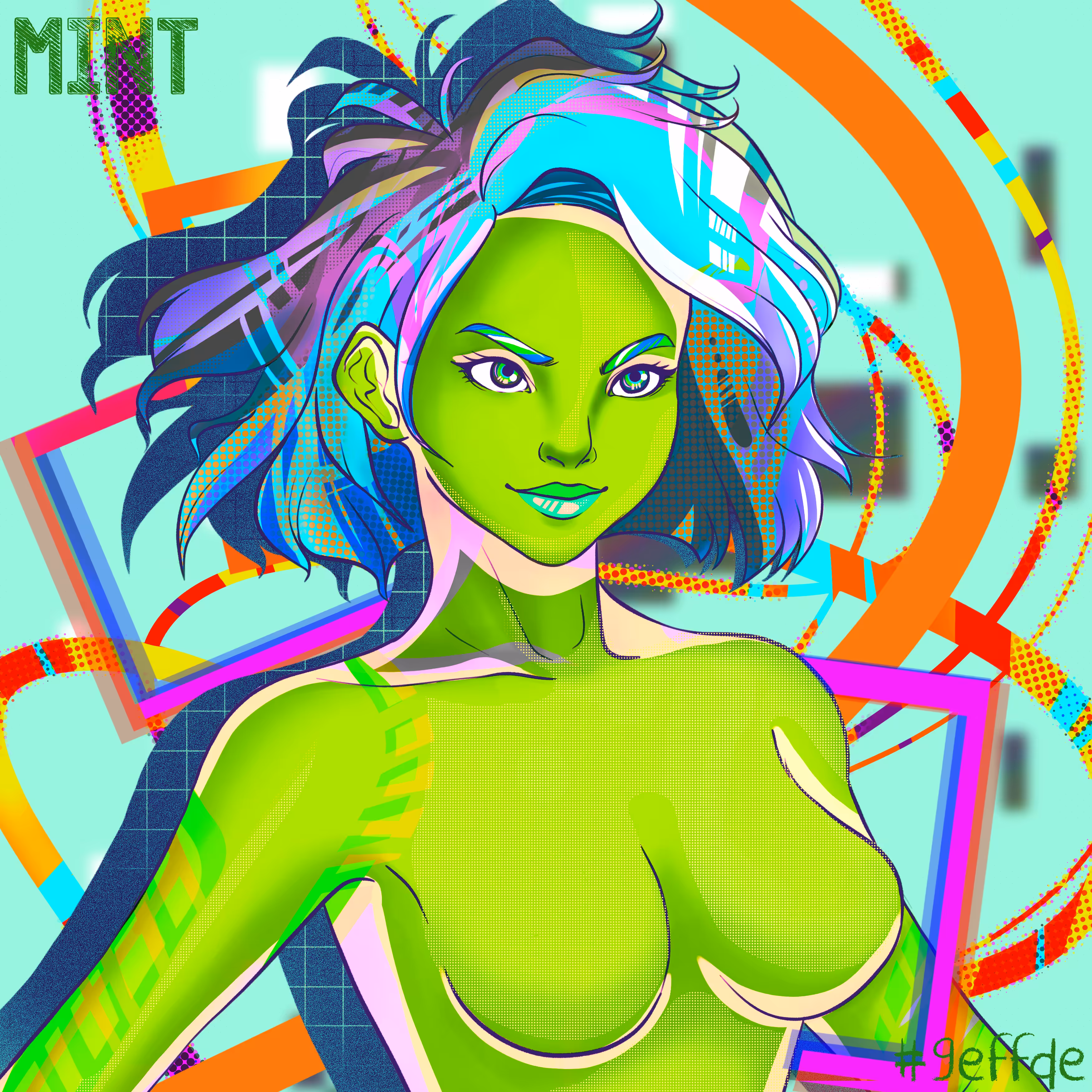 Mint #9EFFDE