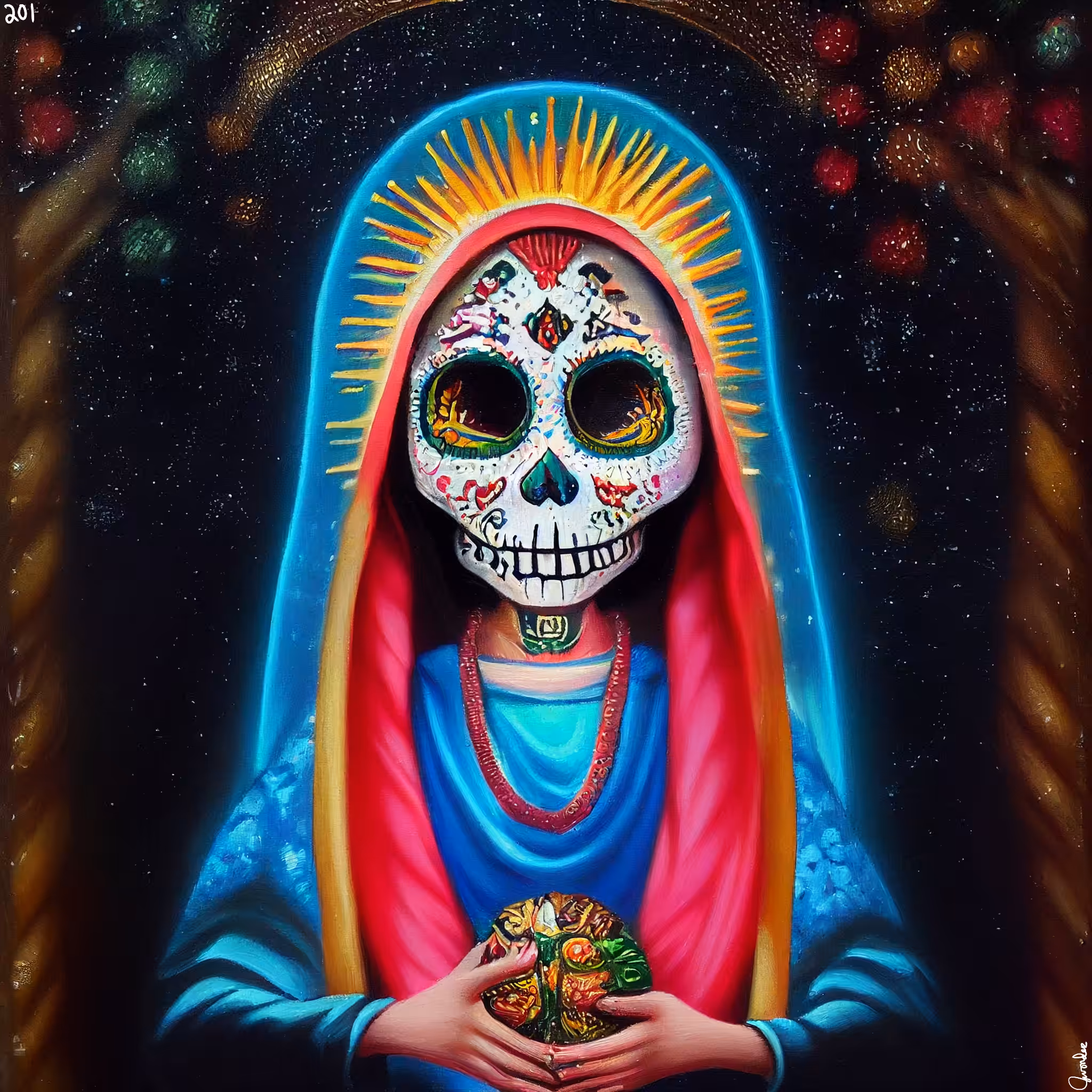 sugar skull #201