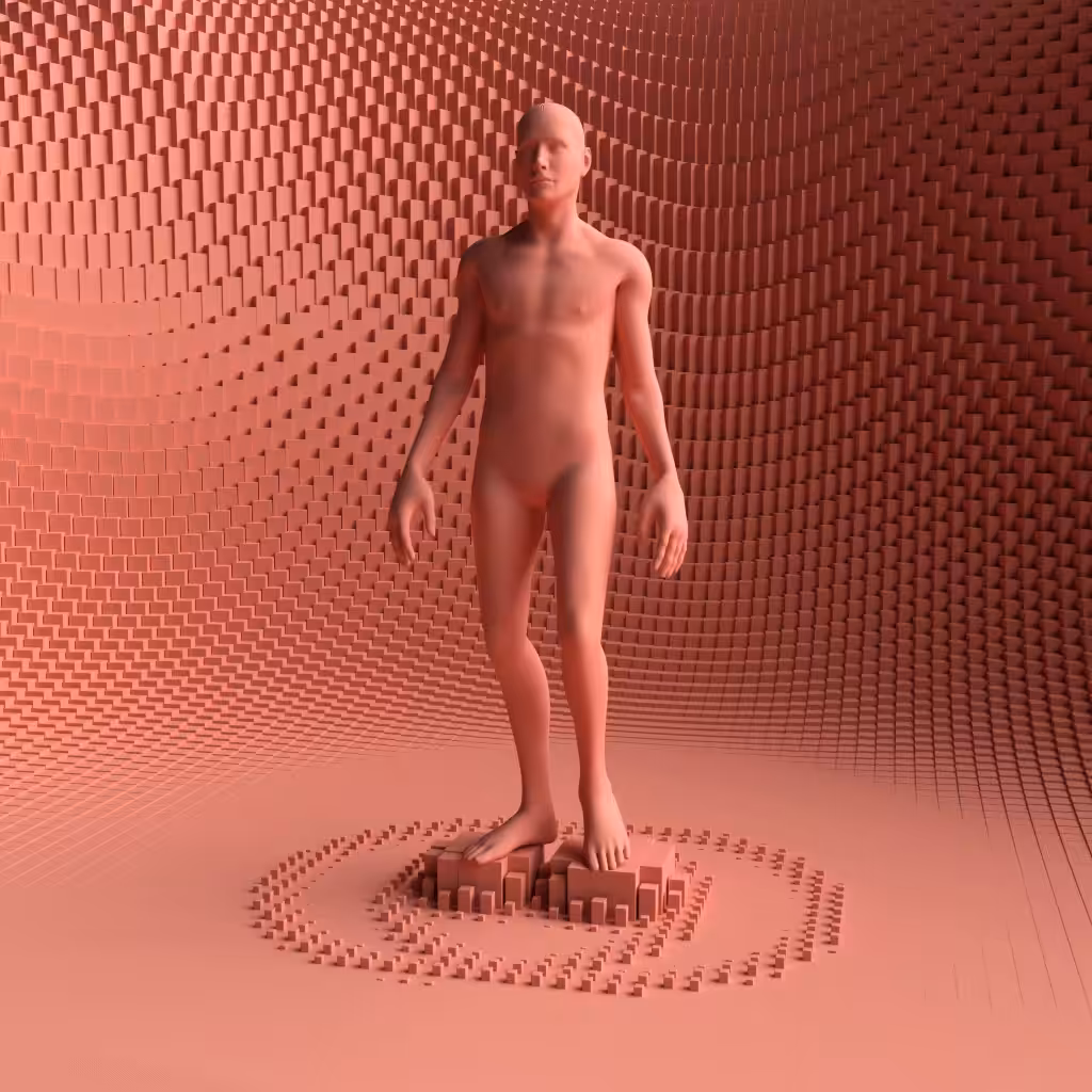 Air walk // Living Coral