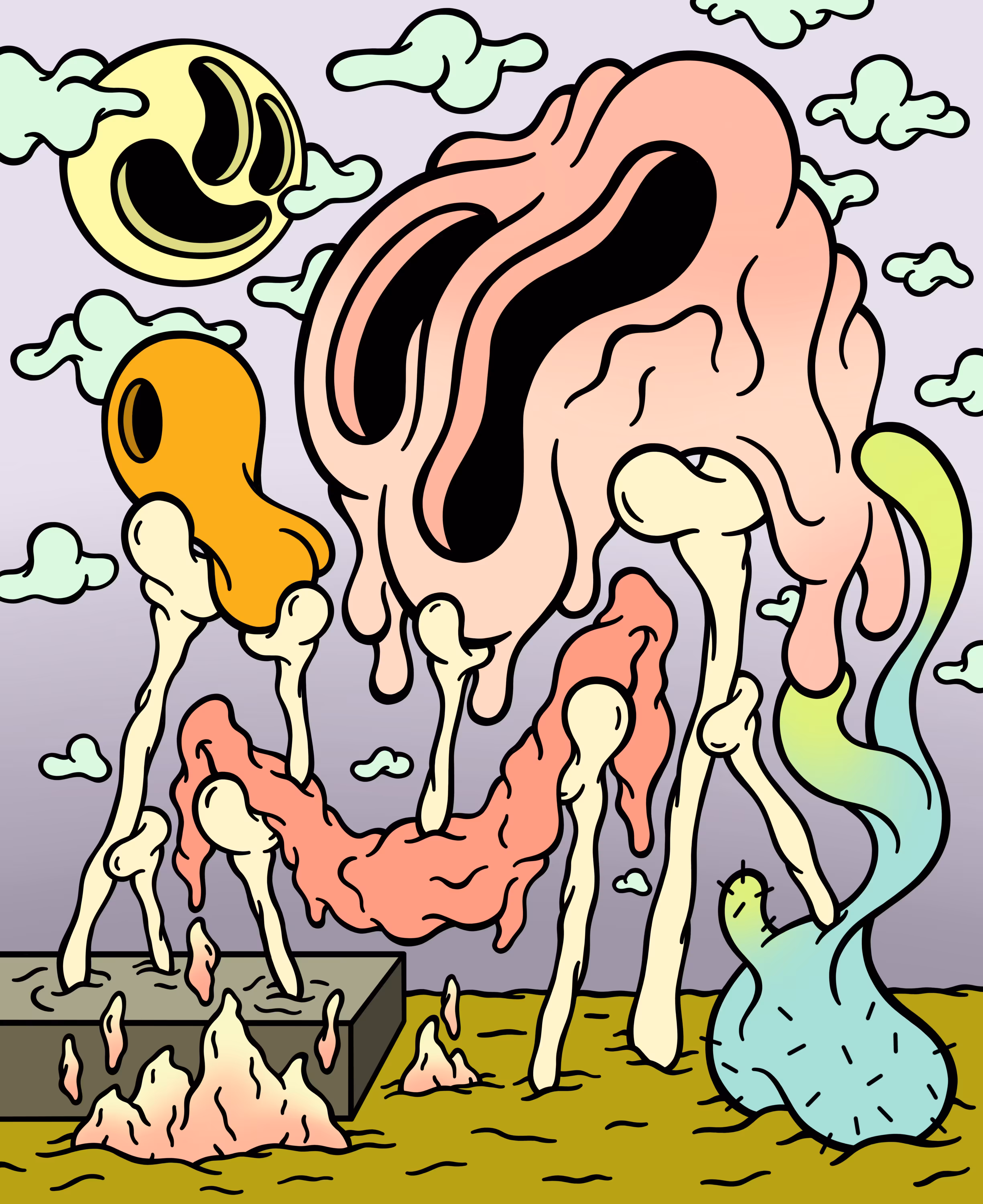 everything is allright in a dali dream