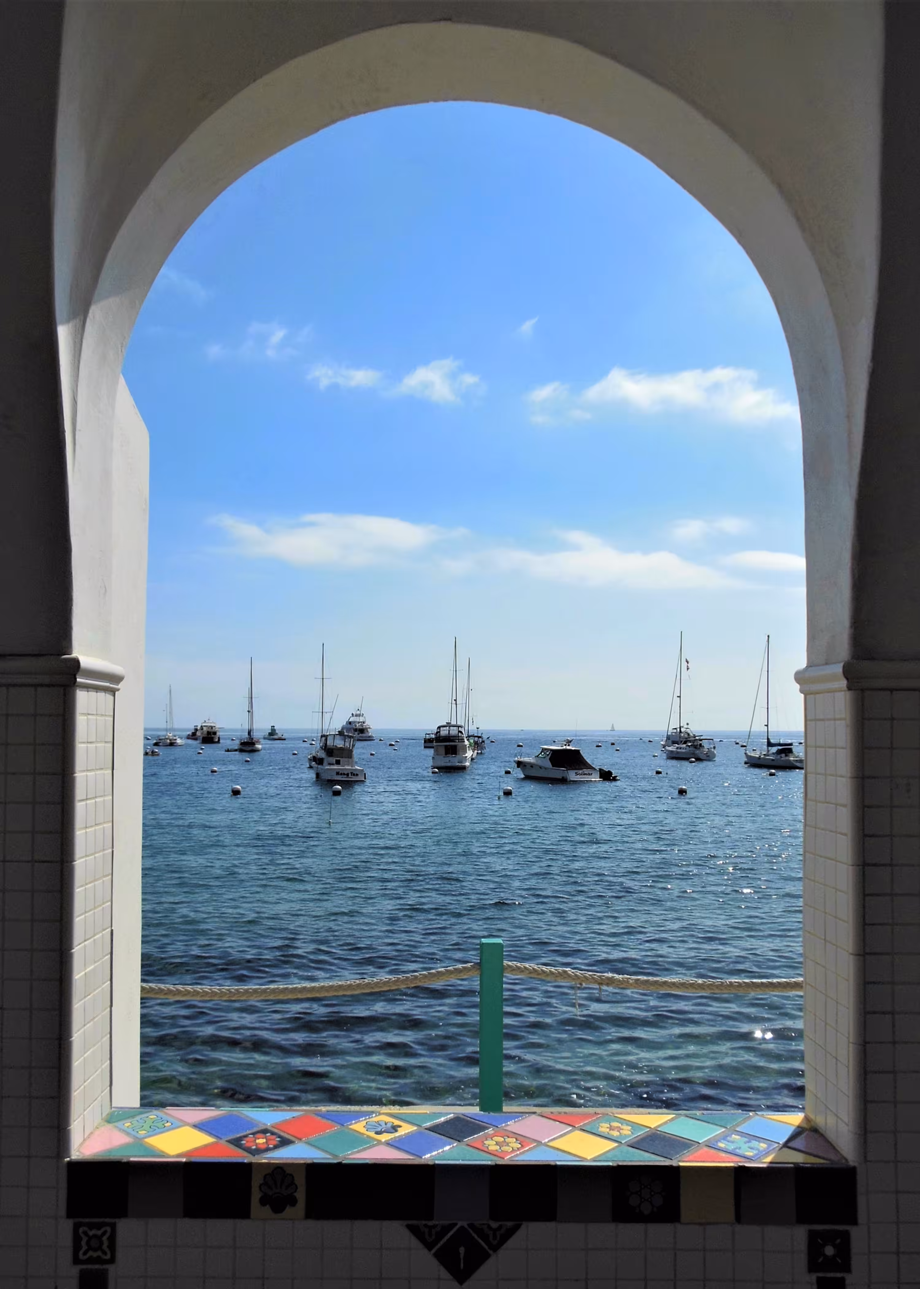 Window to Avalon Harbor