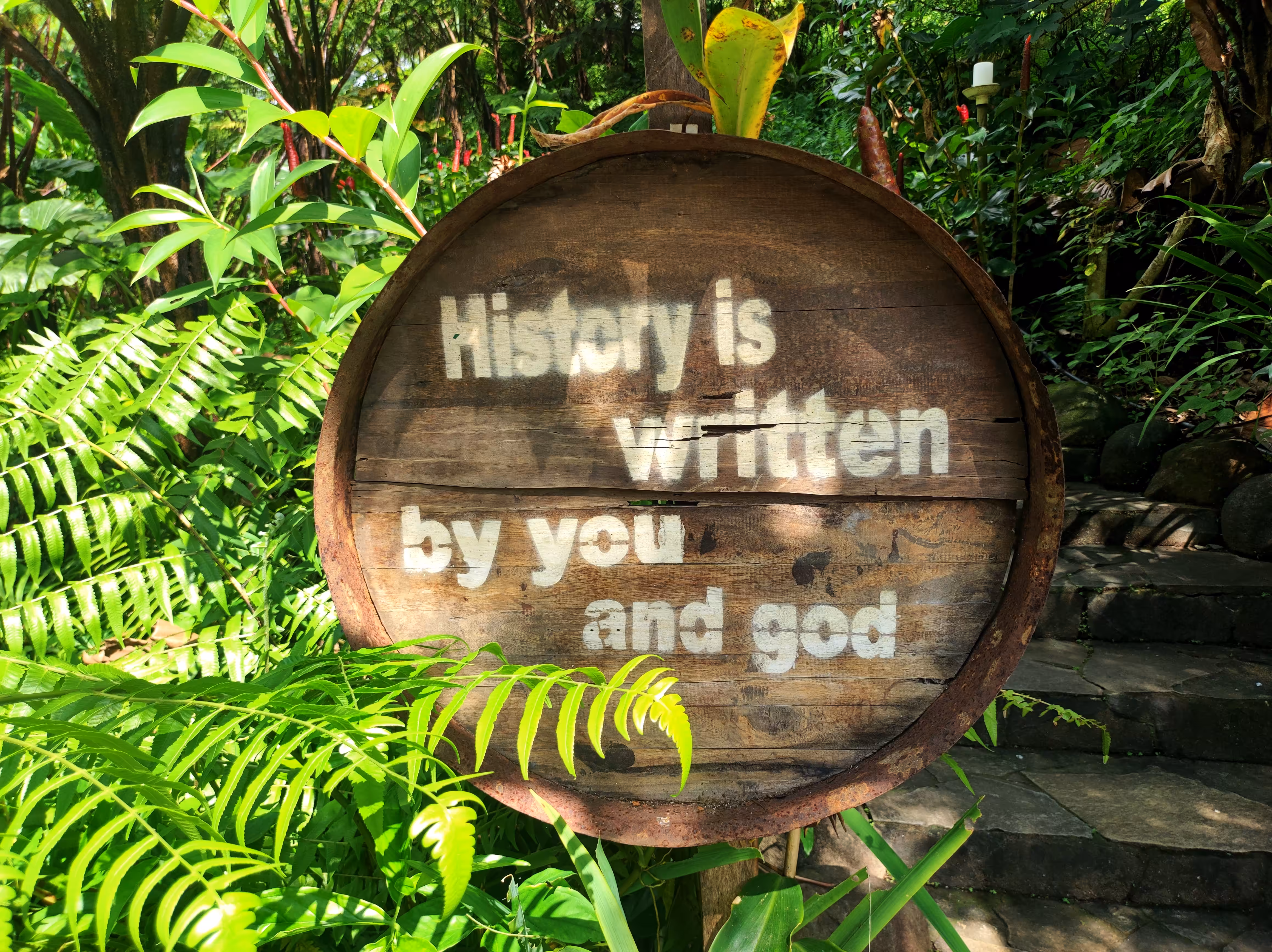 History Is Written by You and God