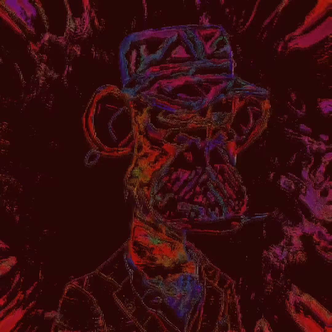 Psychedelic Bored Ape #612