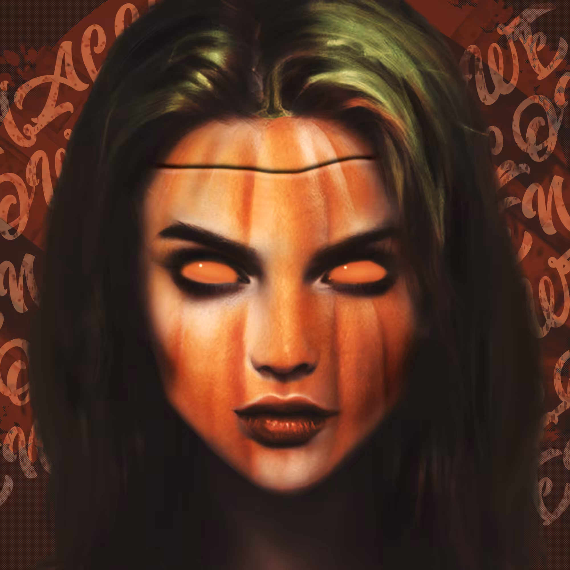 Halloween demon