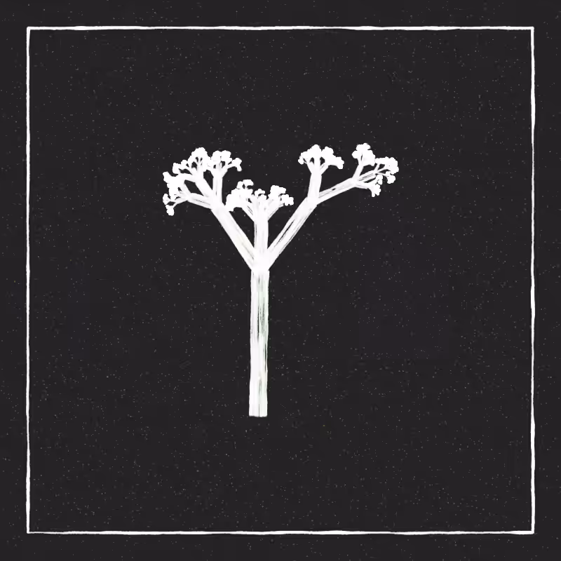 Hand-Drawn Tree #28