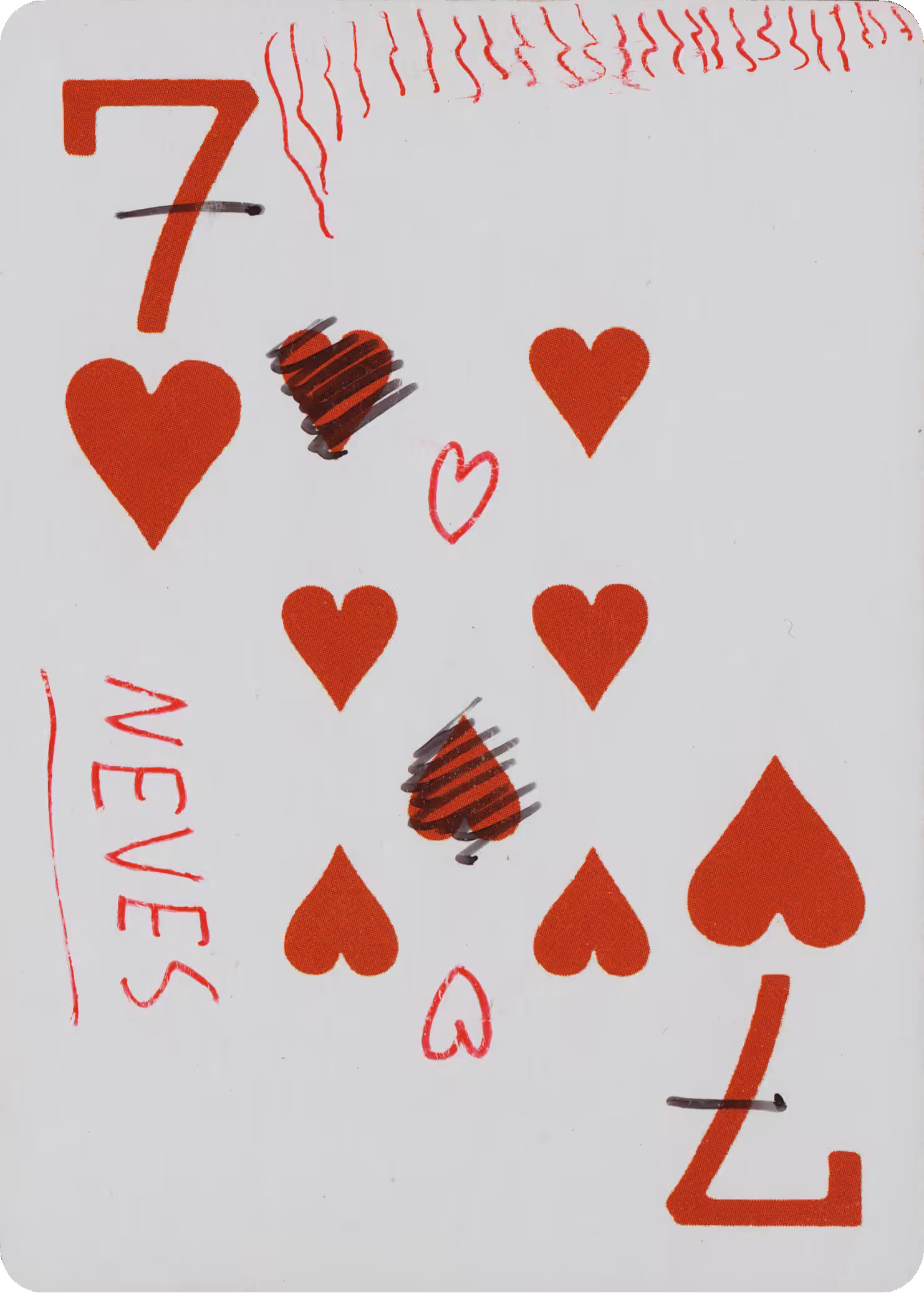 7 of Hearts - Deck of Demise