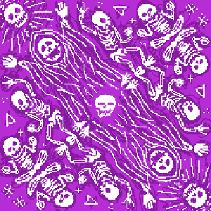 i like skull art