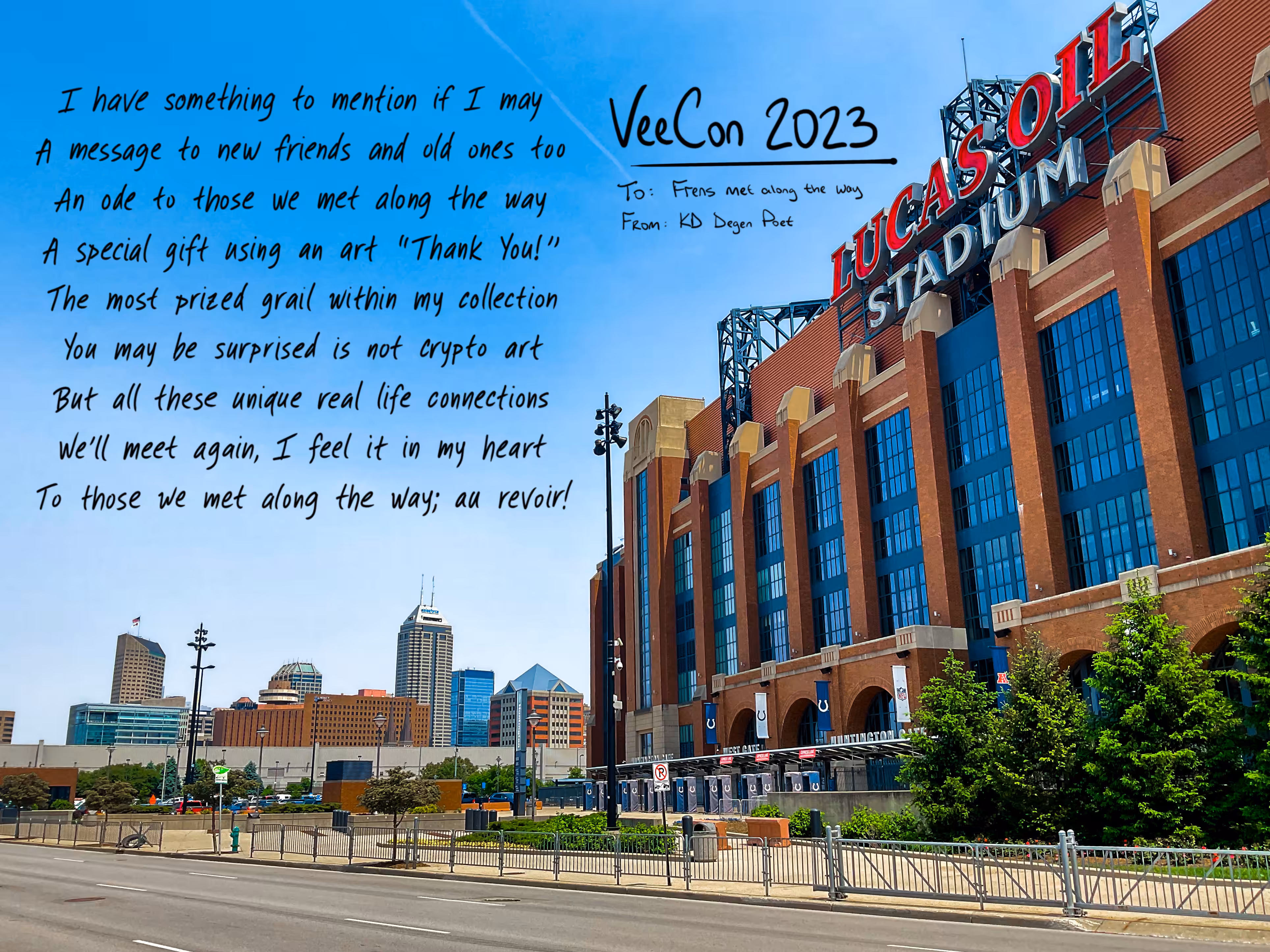 Ode To Those We Met Along The Way - VeeCon 23