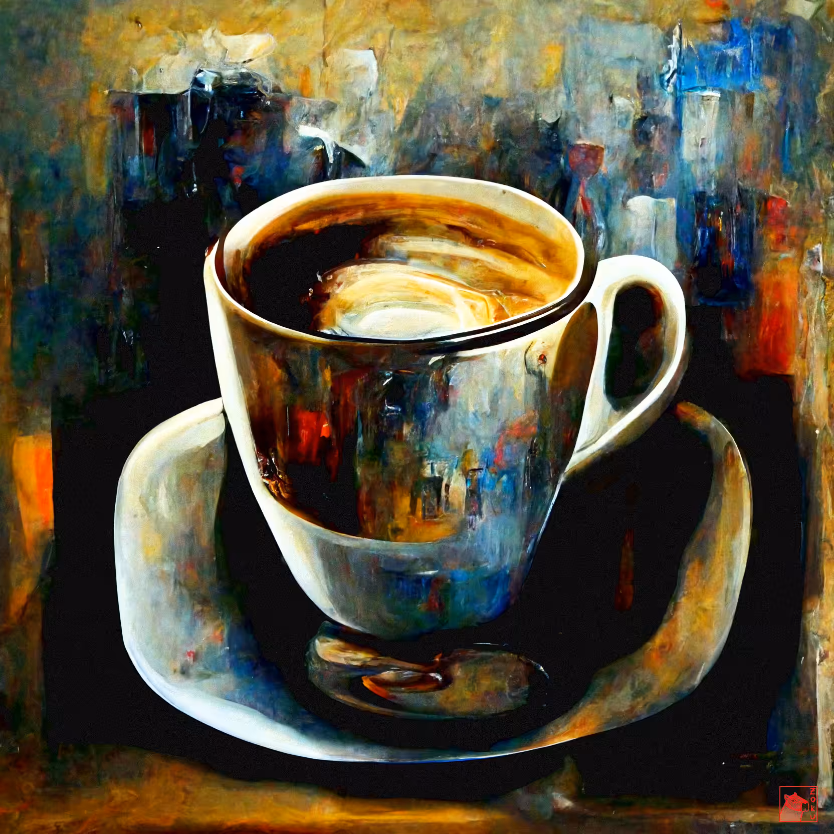 A cup of coffee