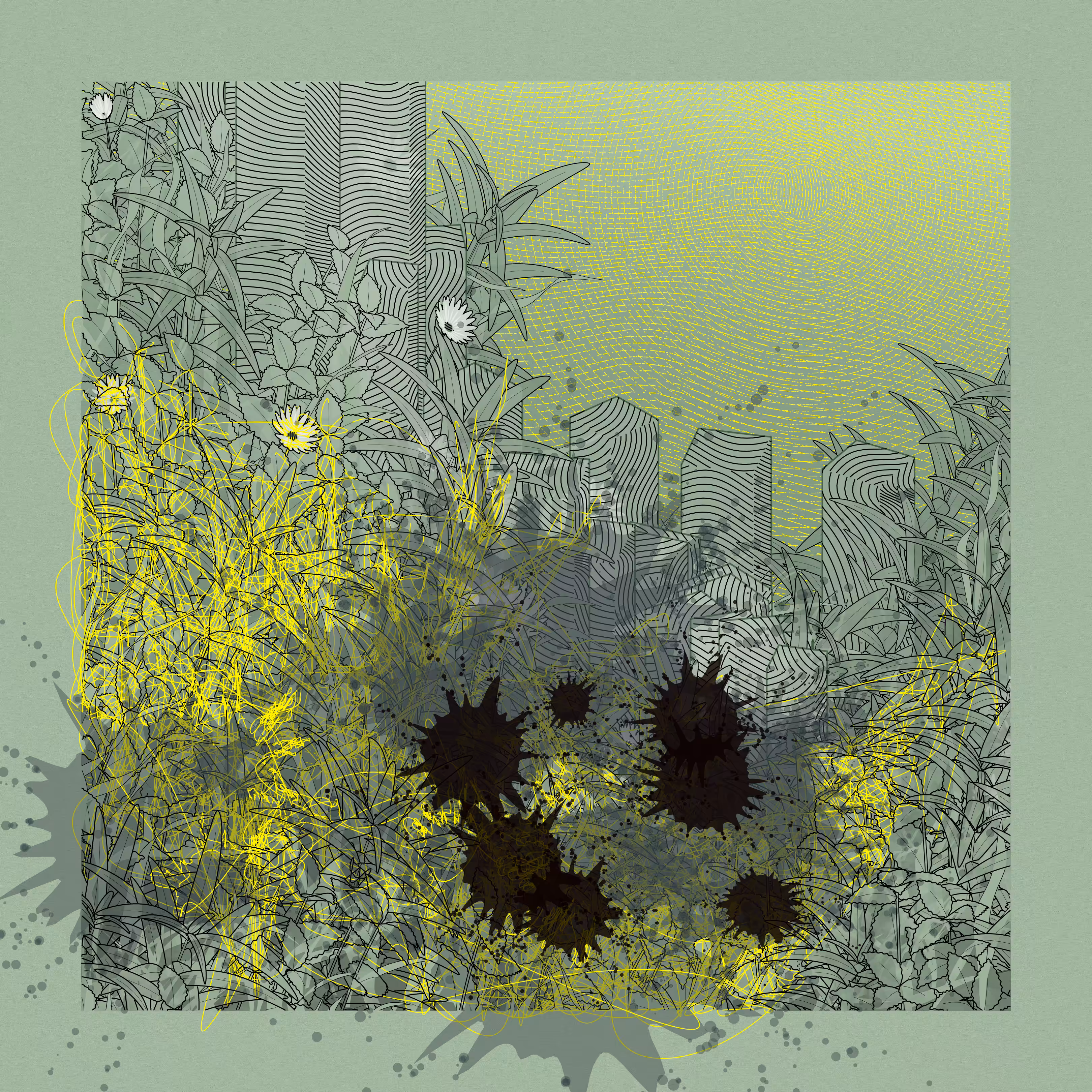 Landscape with Carbon Capture #409