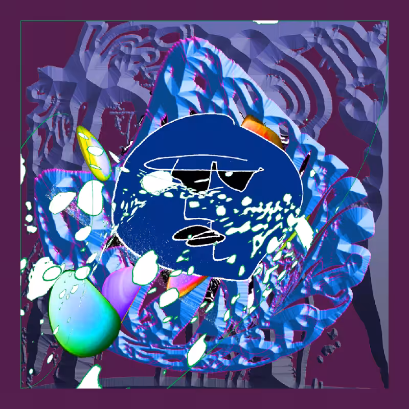 BLUE CHIP UNICORN GALAXY X #4