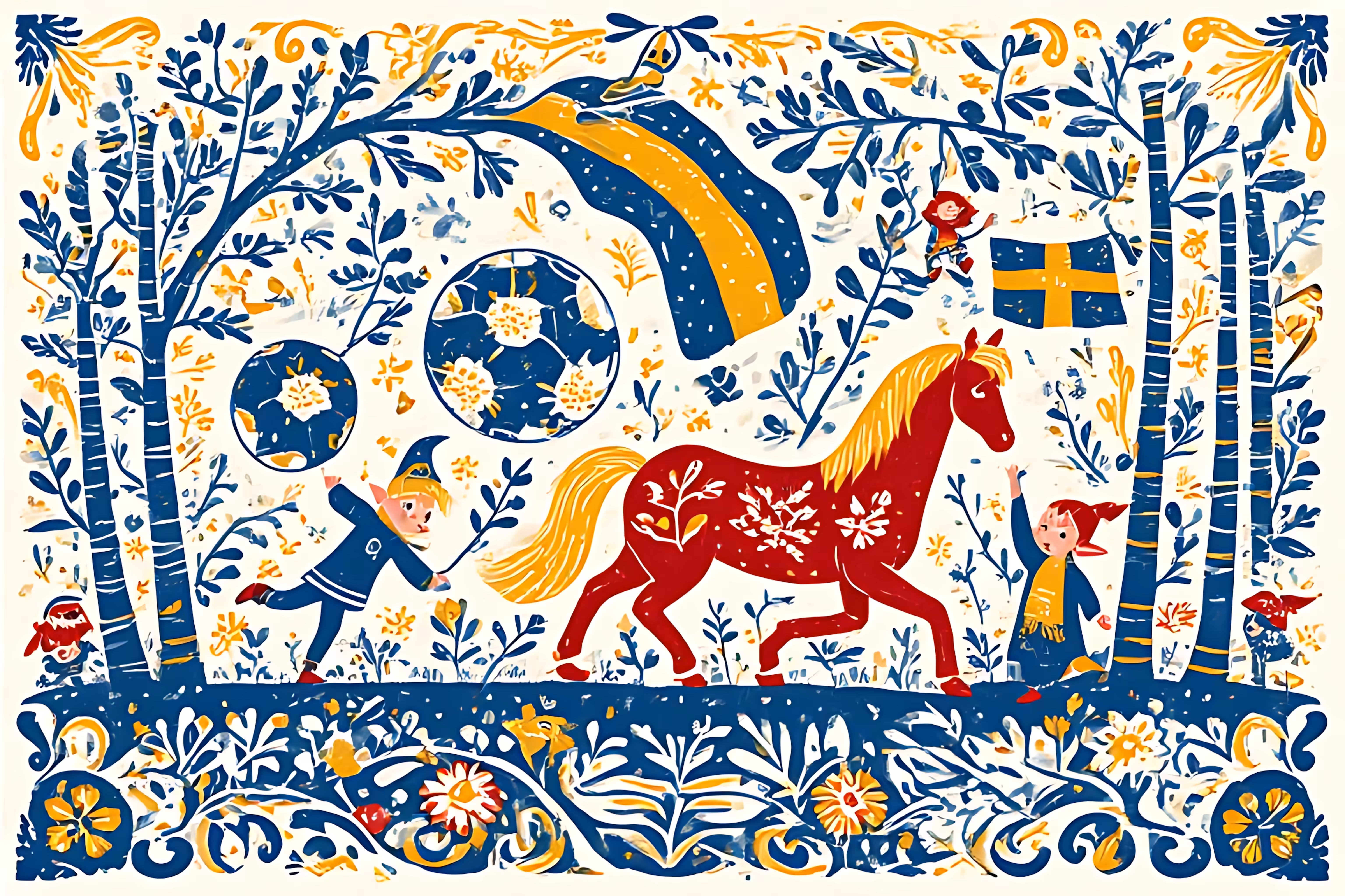 Sweden The Dala Horse and Nordic Tradition