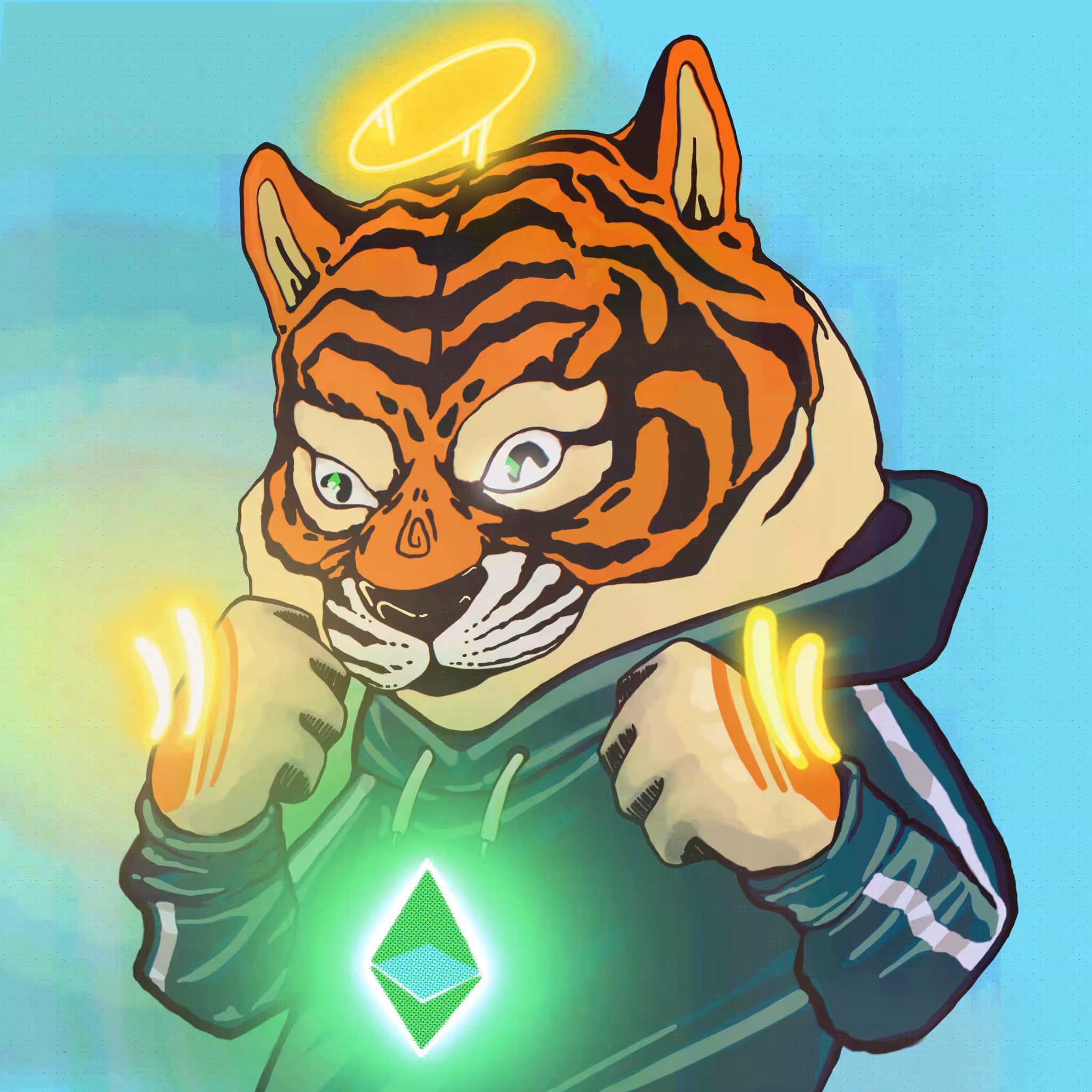 fighter tiger #01