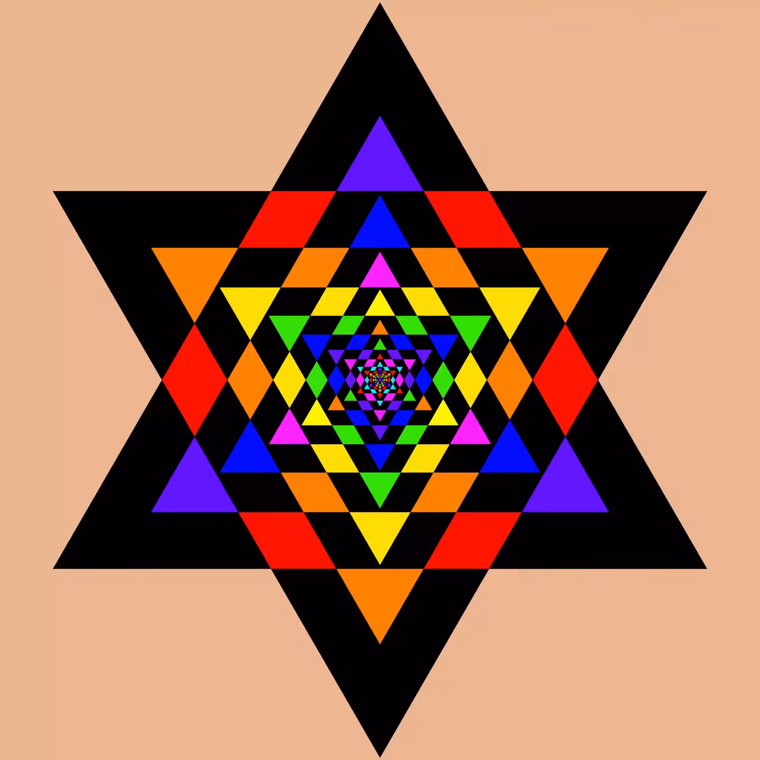 Exponential Triangles