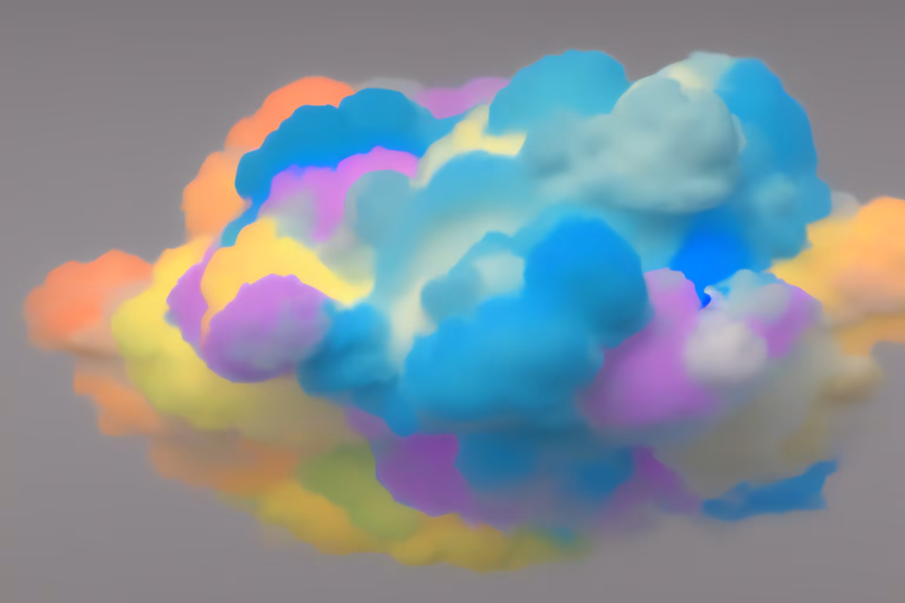☁︎ clouds ☁︎ || rainbow special edition