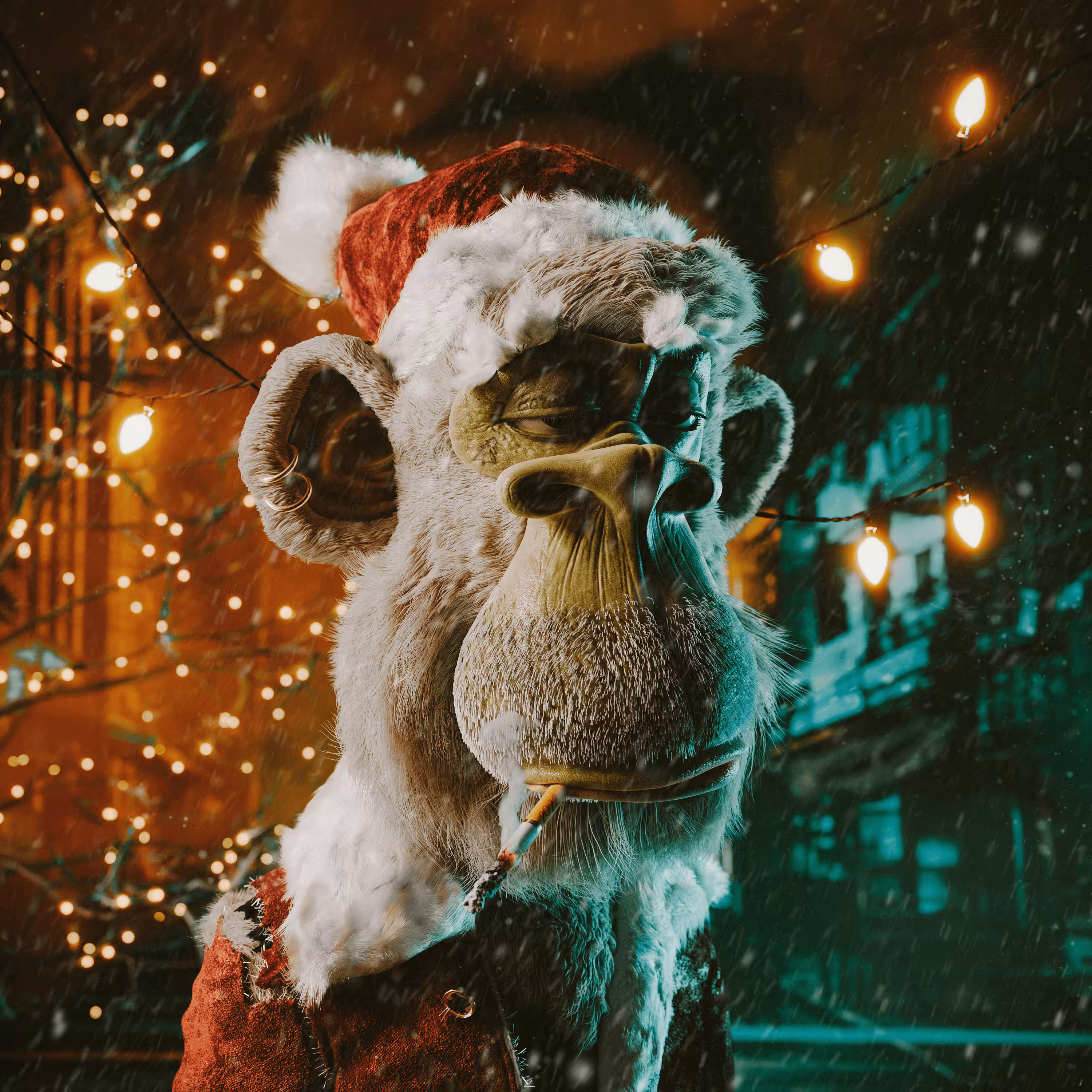Bored Santa