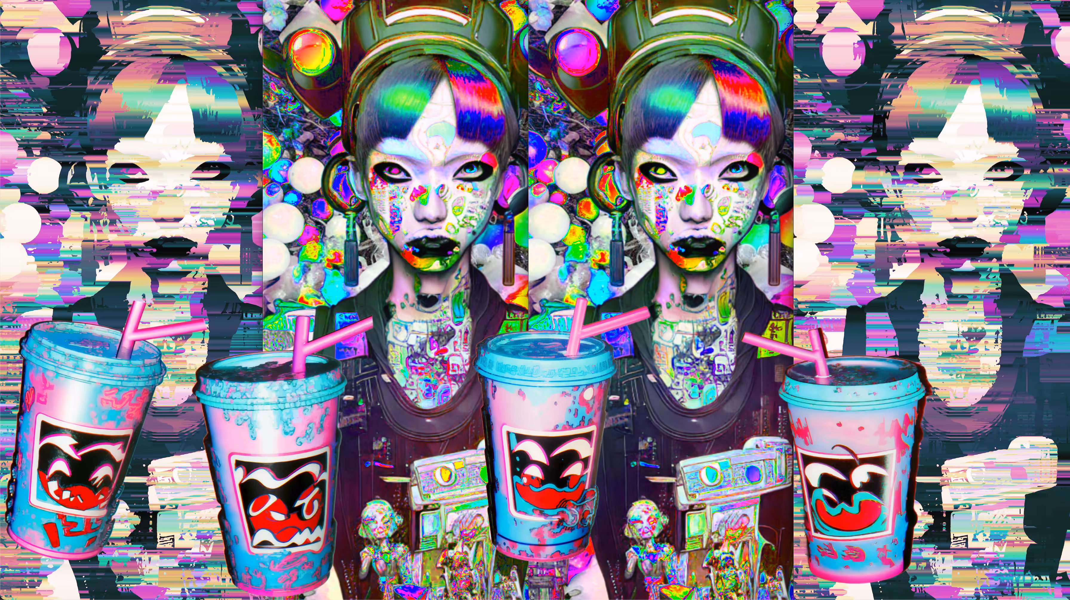 ⚪🟡🟢🟣