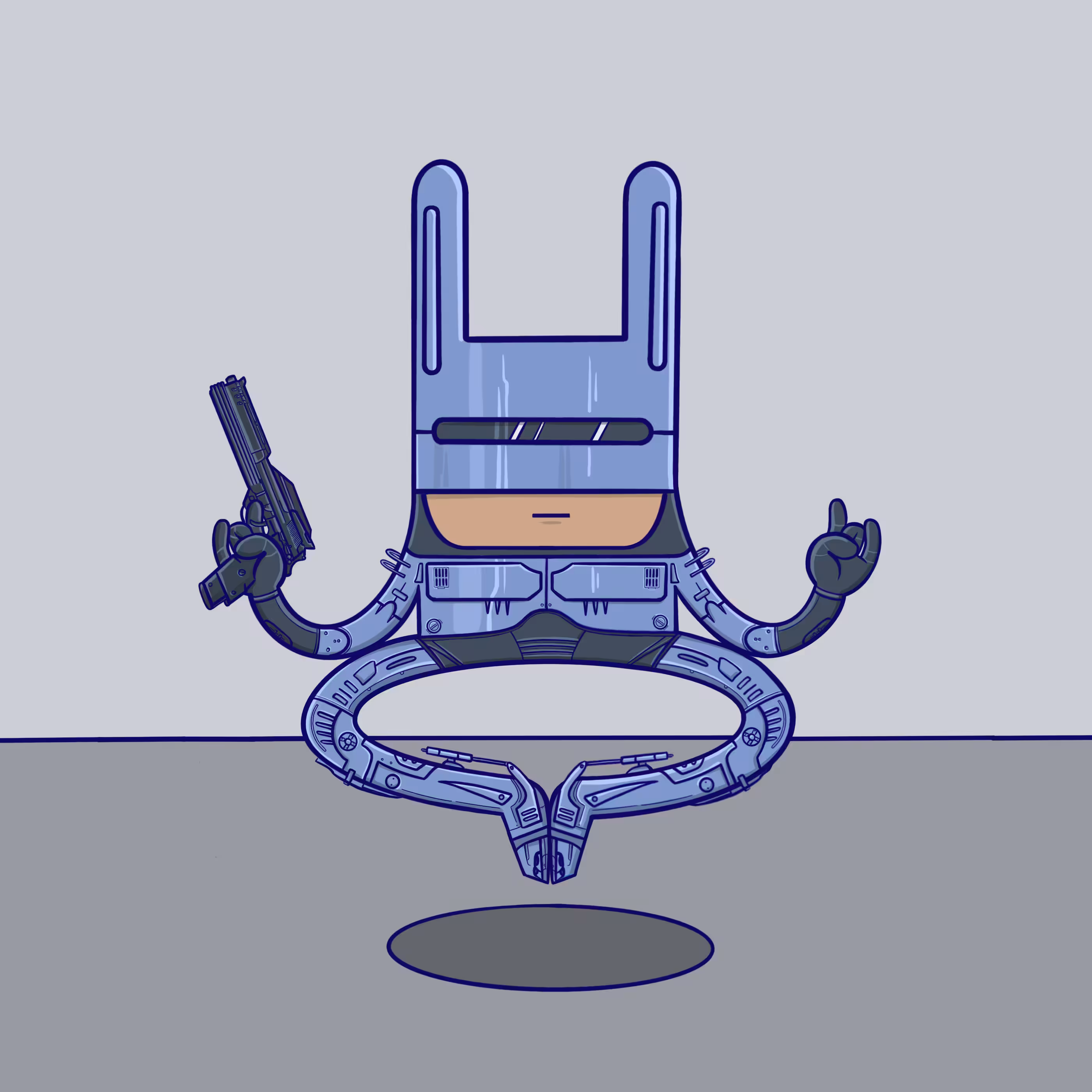 Meditation Rabbit #28