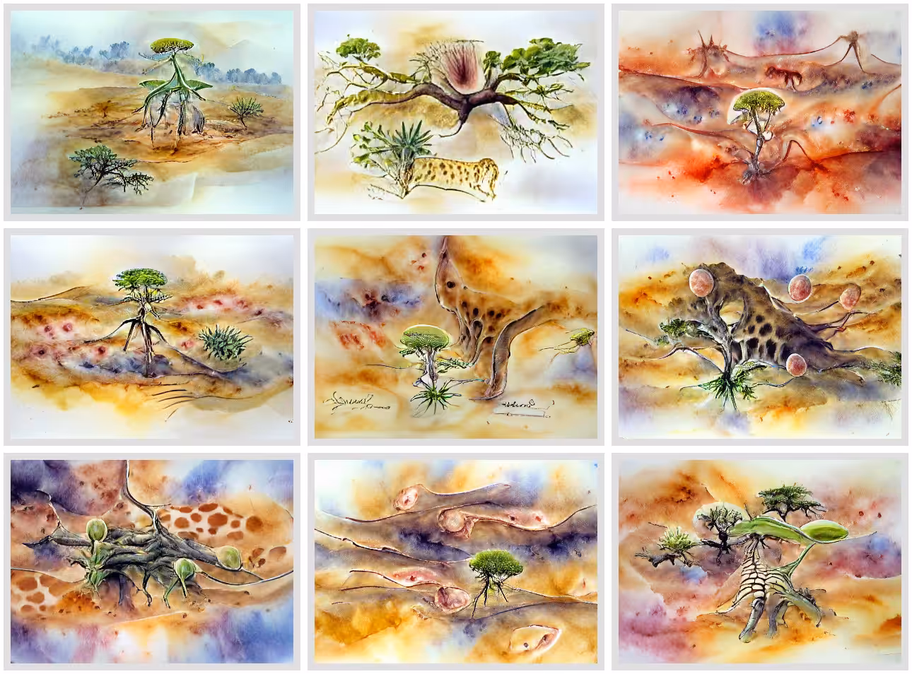 Tree Collage