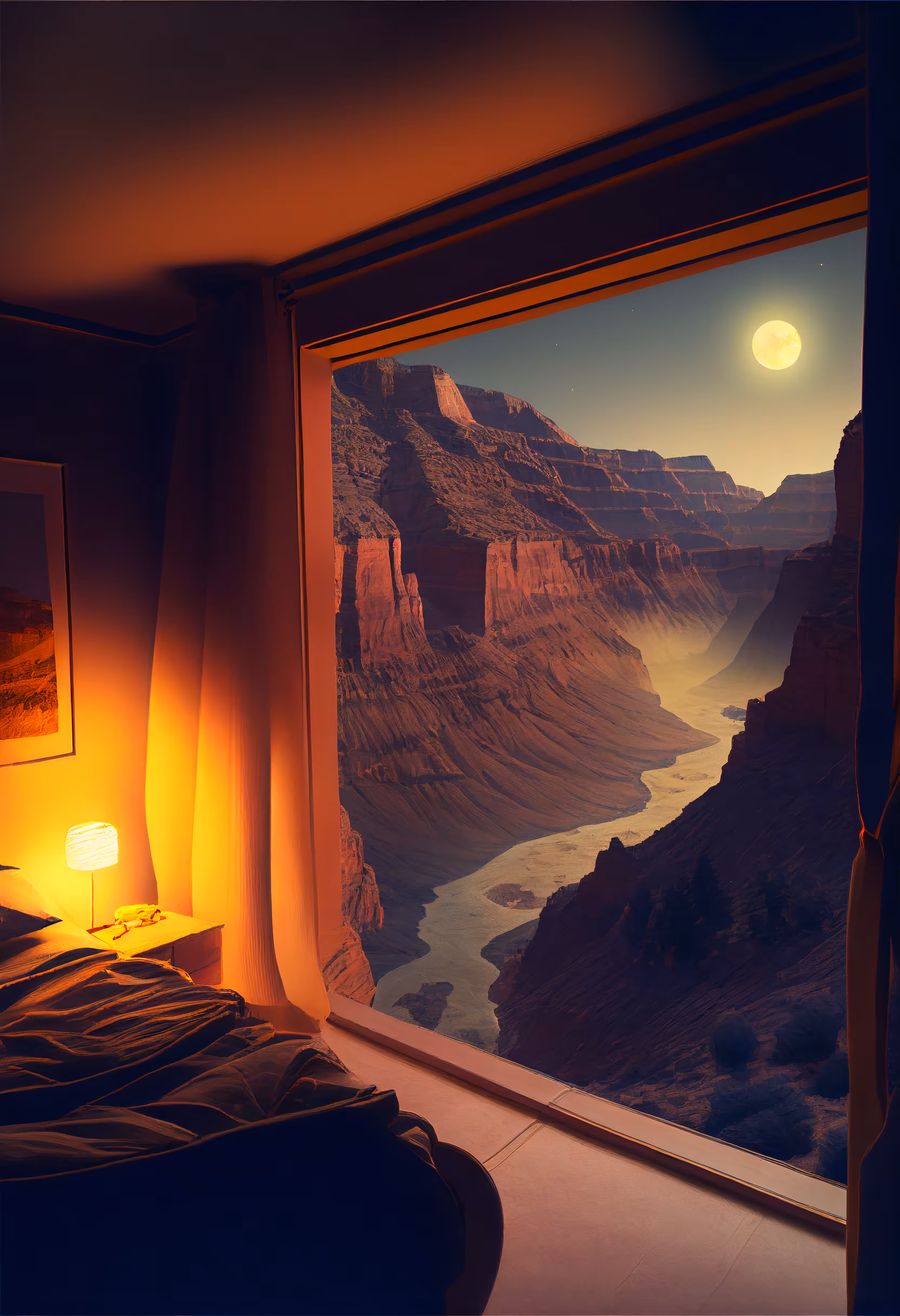 By The Canyon