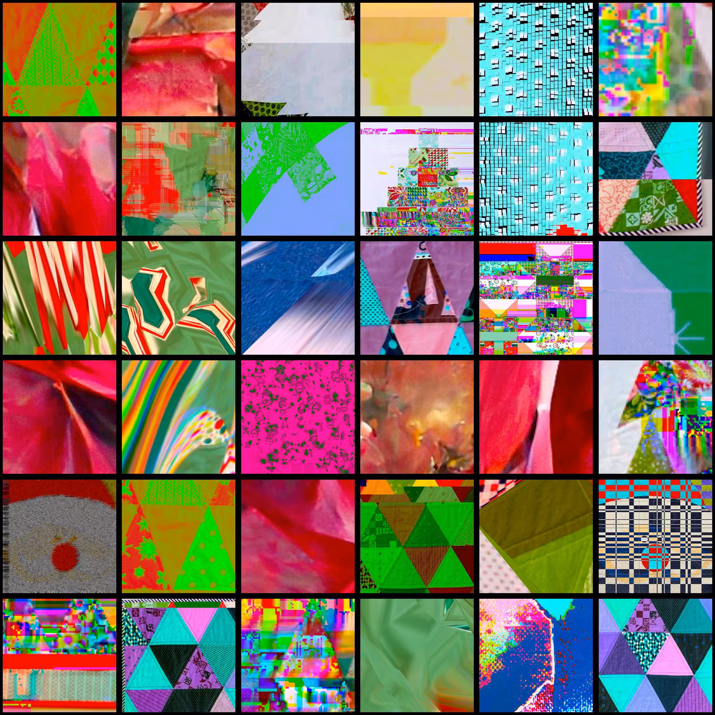 Retired Christmas Glitch Quilt Squares 2021.08