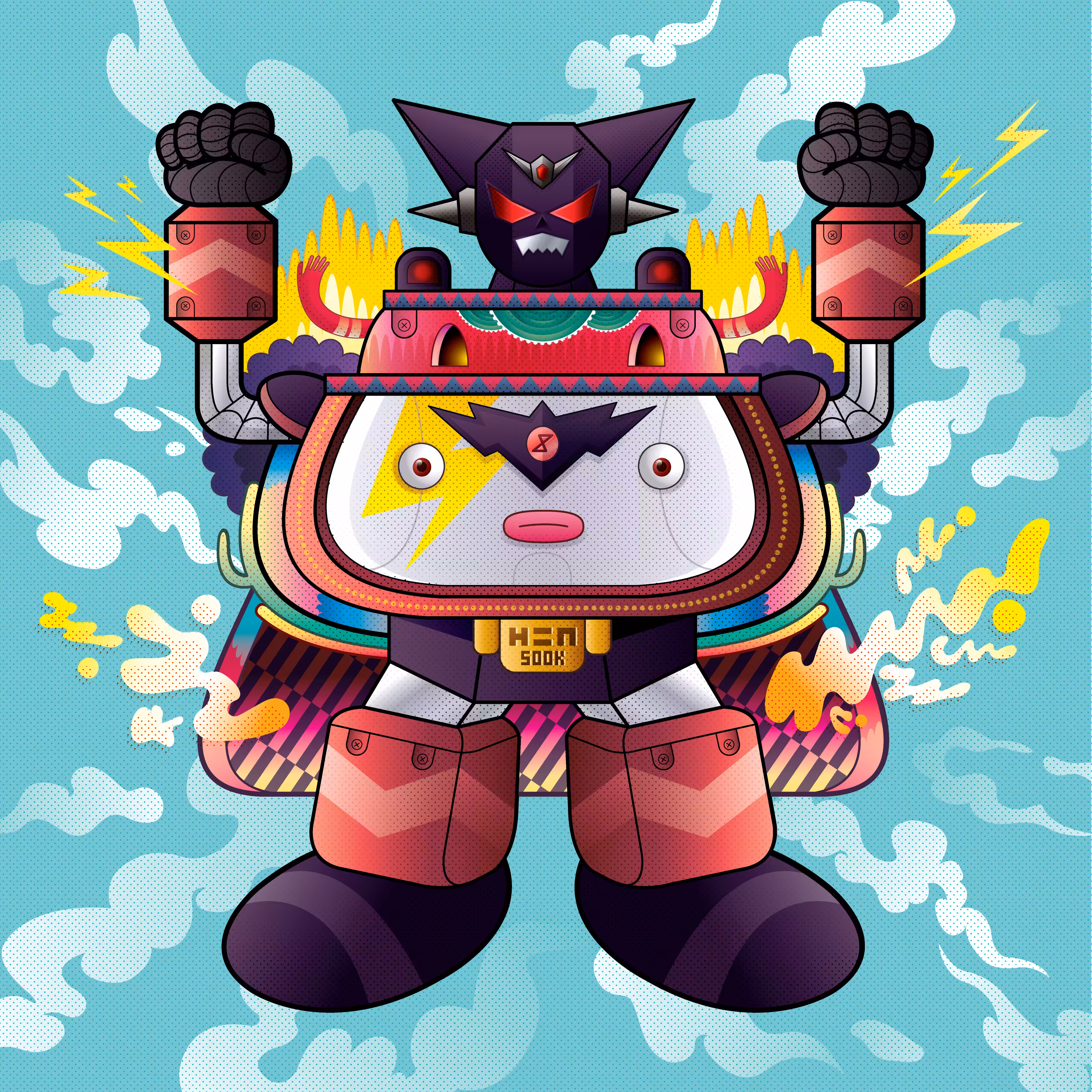 #HEN500K SuperROBOT