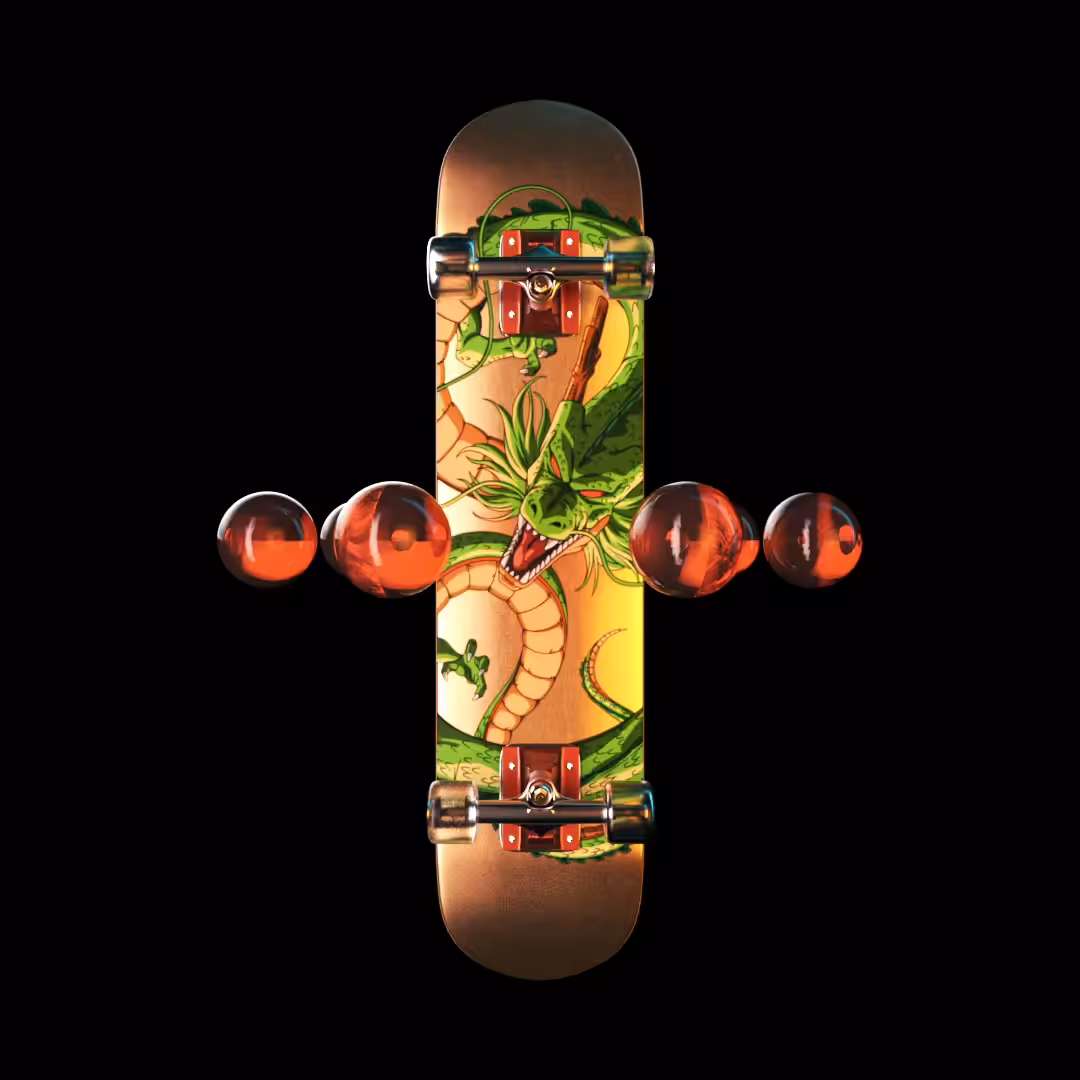 Dragon Ball Z Crypto Skate – №02