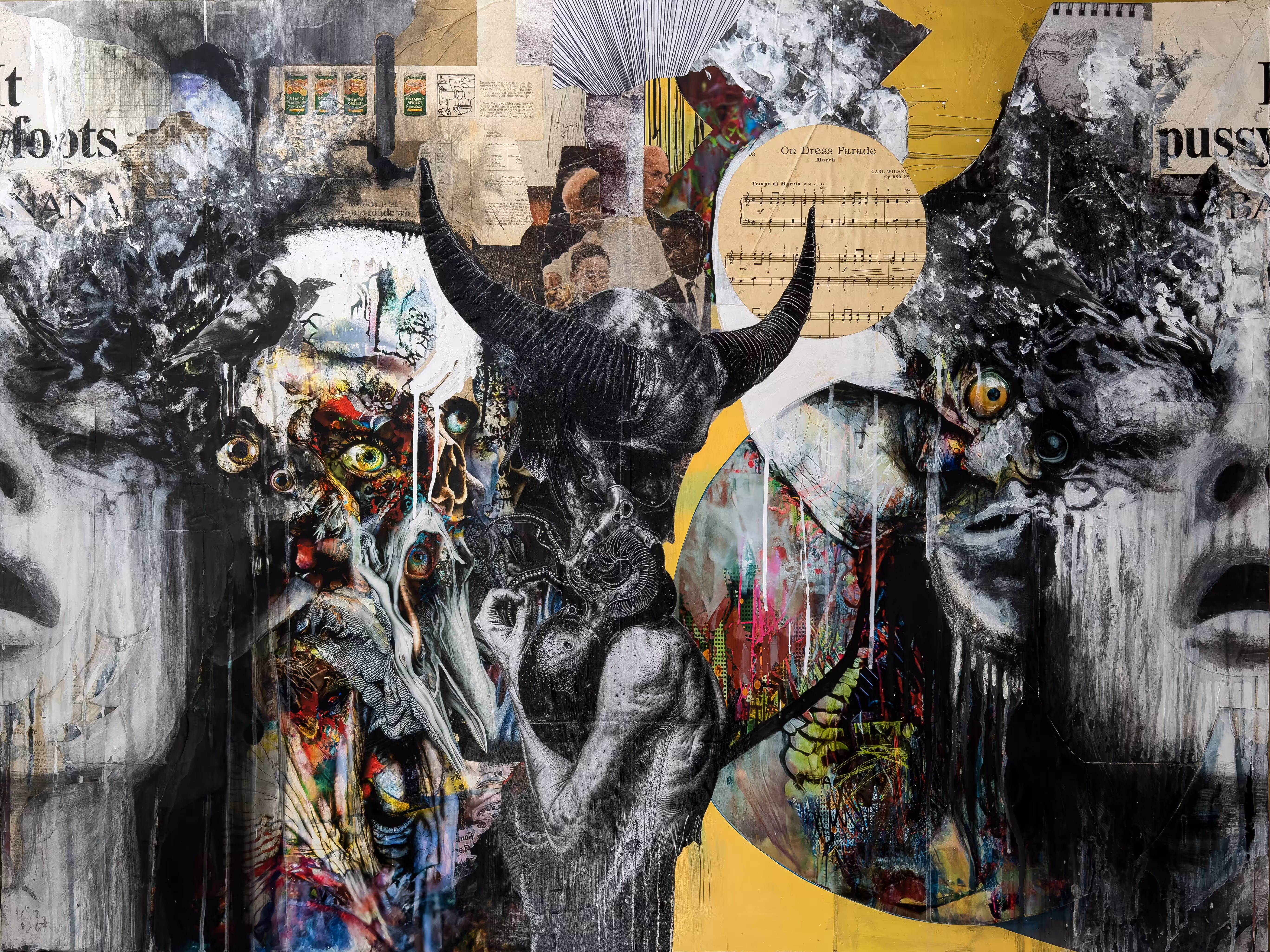 The Descending and Ascending of the Unattainable Mind