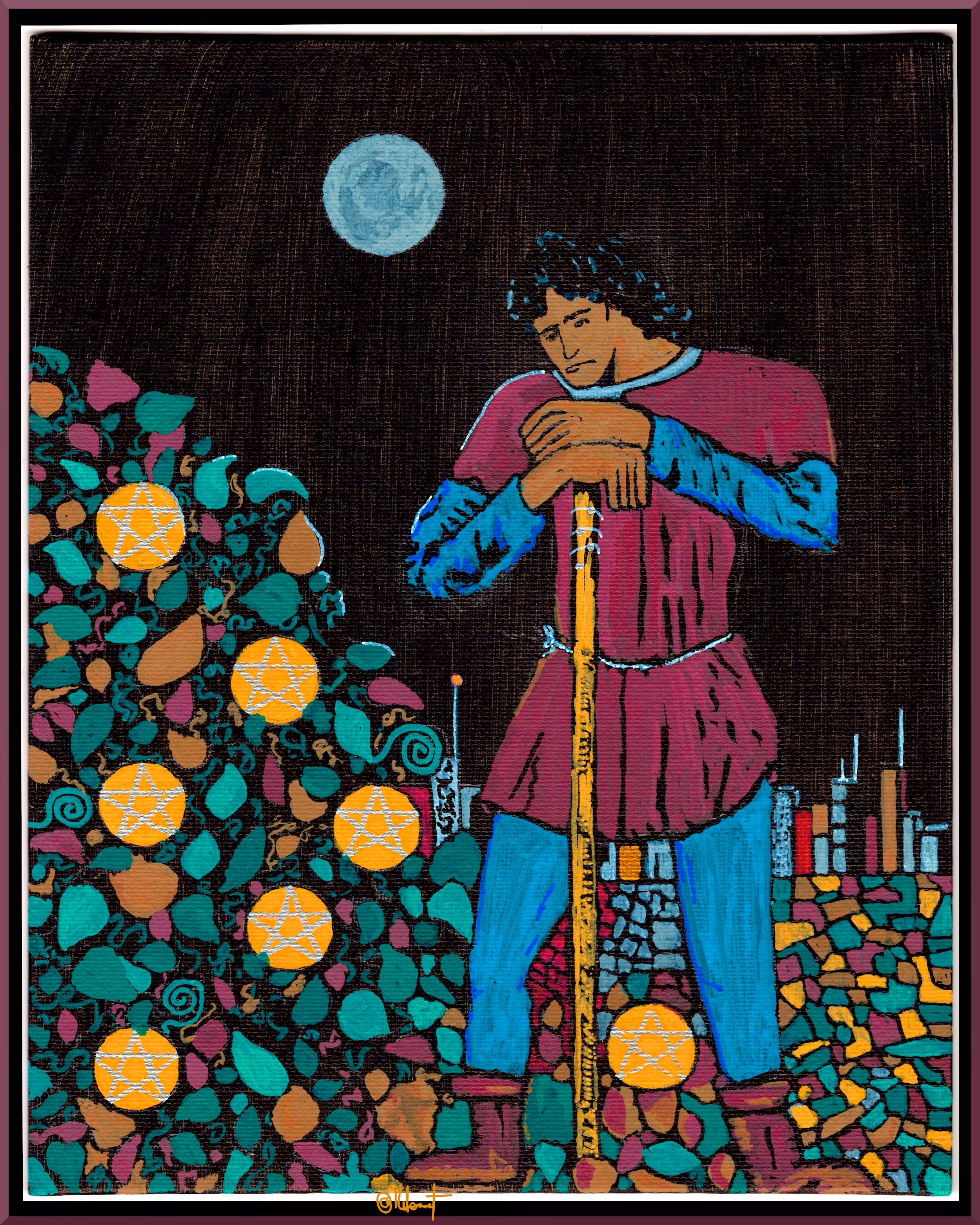 7 of Pentacles