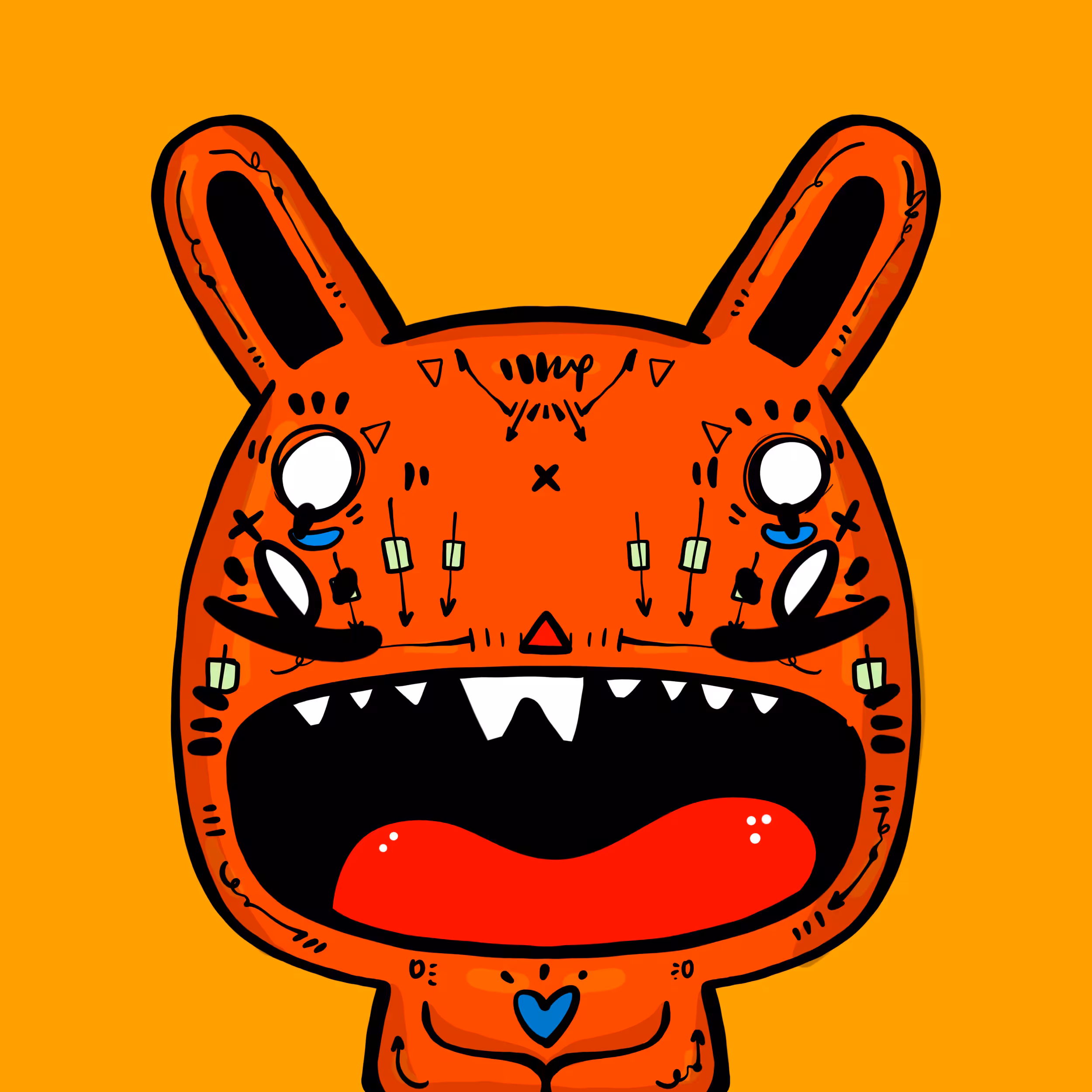TOKYO PUNKS | BAD BUNNIES: TKP BAD BUNNY #1019