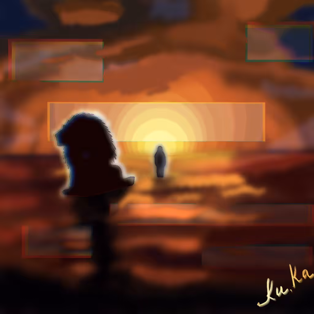 ✹Sunset in a cube✹
