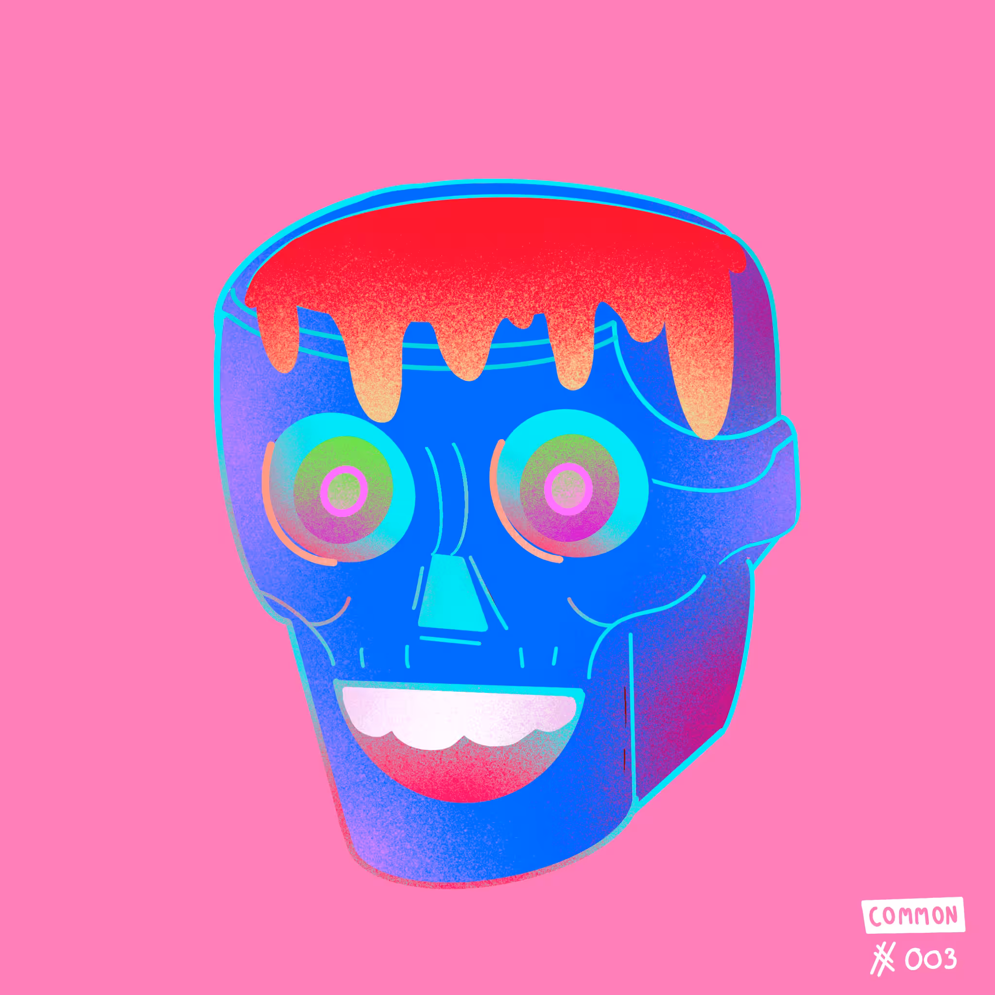 Crypto Skull #3 -common