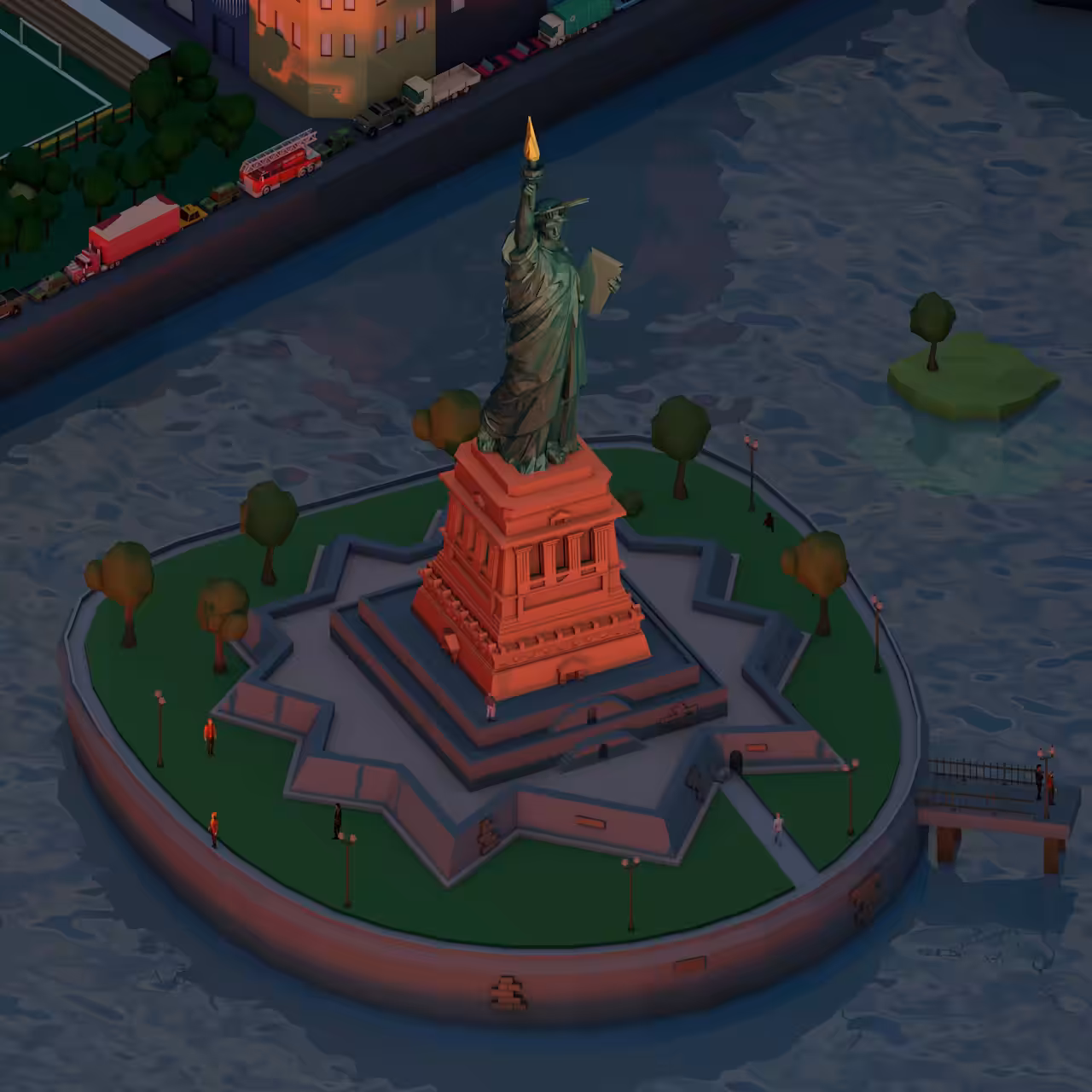 THE TALKING MAPS - Famous Places 3 (New York/Statue of Liberty)