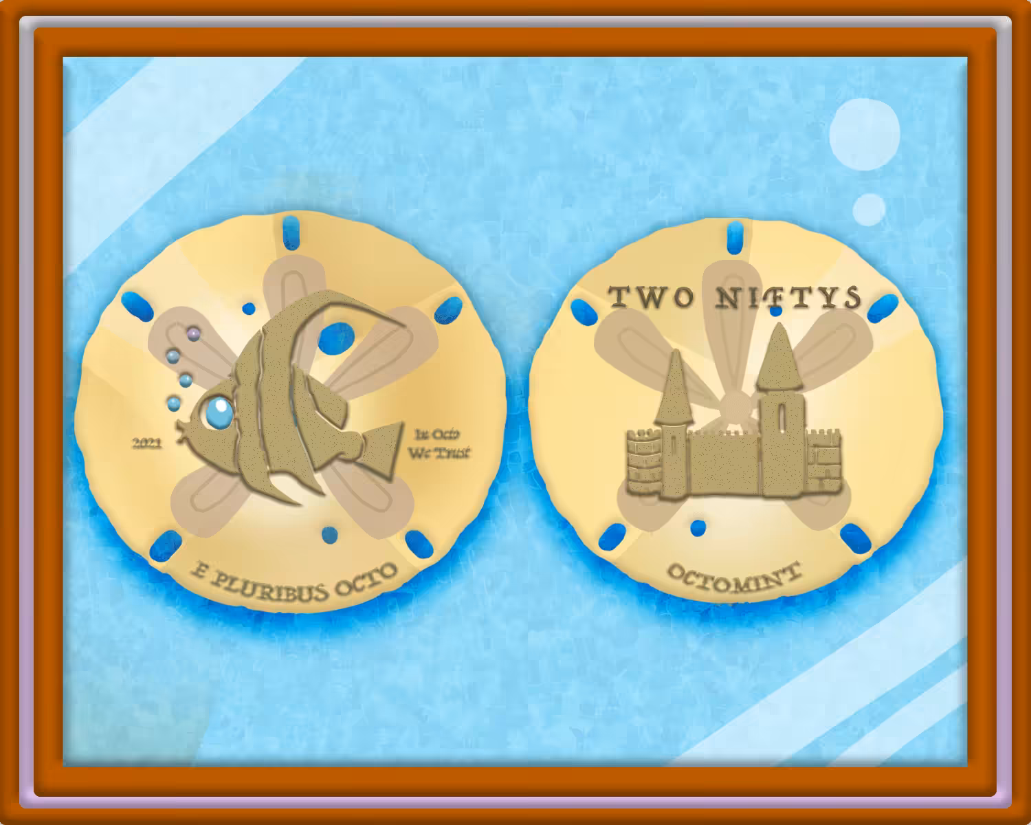 Sand Dollar #3: Butterfly Fish