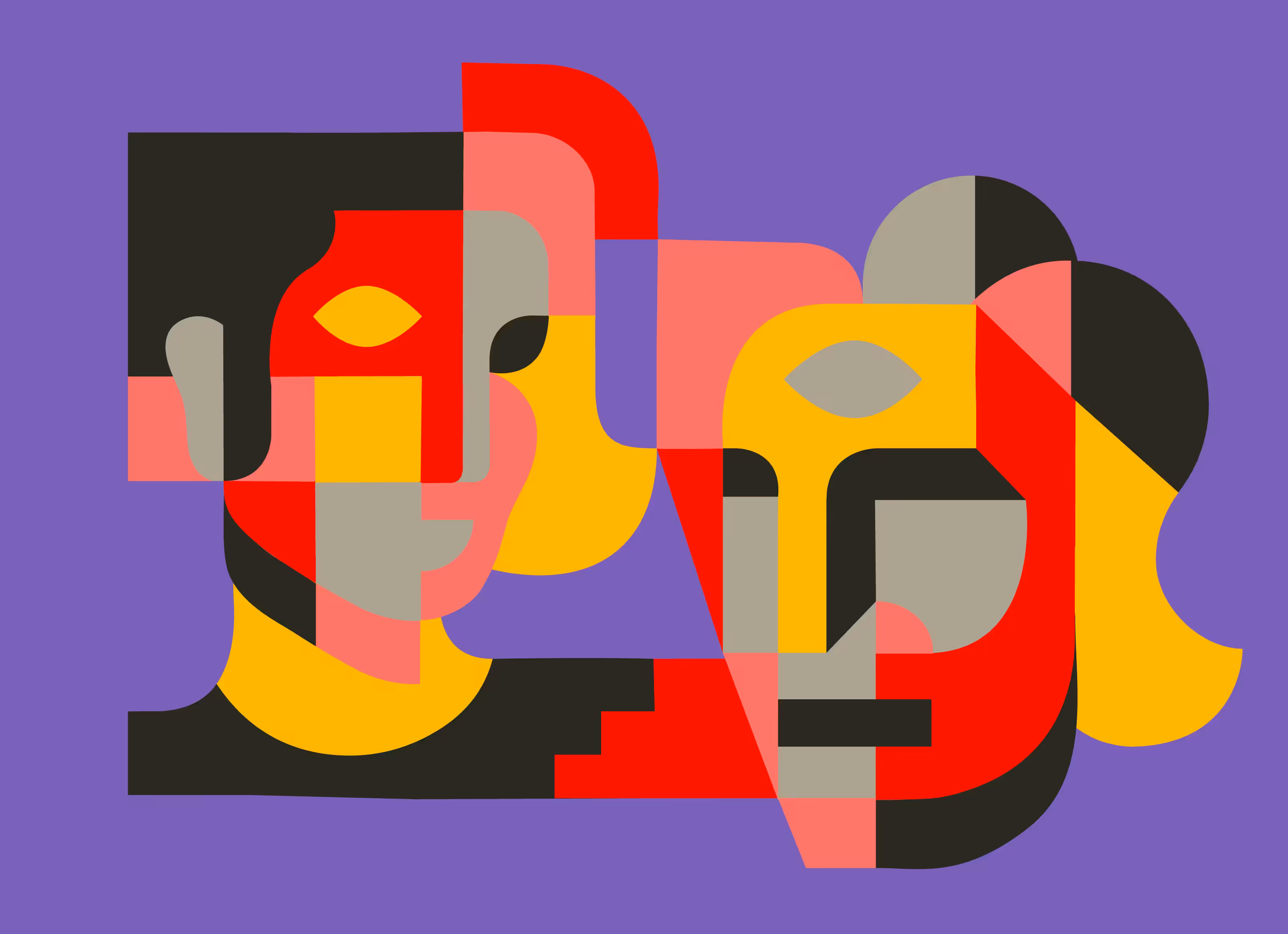 Gender Dynamic - Female Abstraction #3