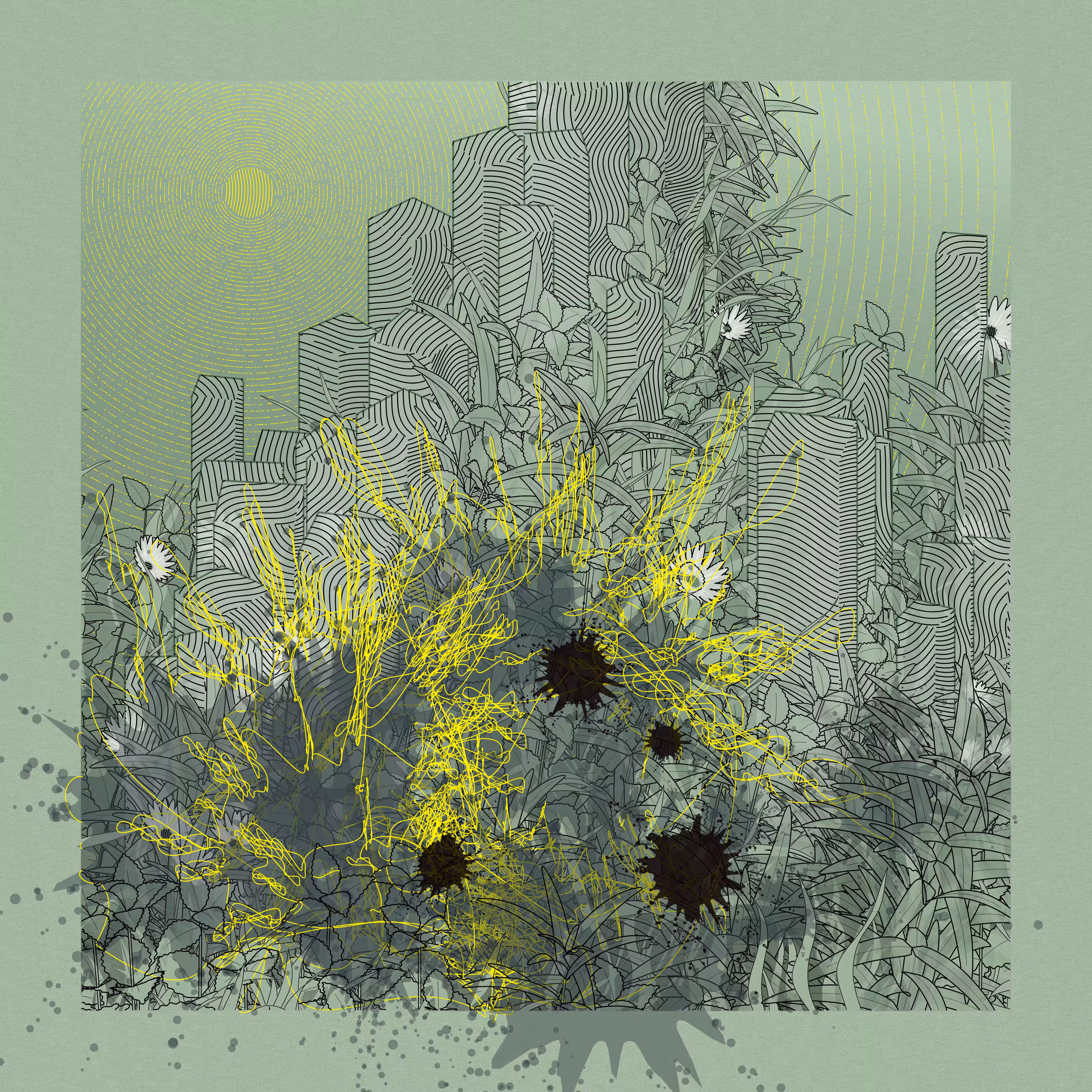 Landscape with Carbon Capture #1952