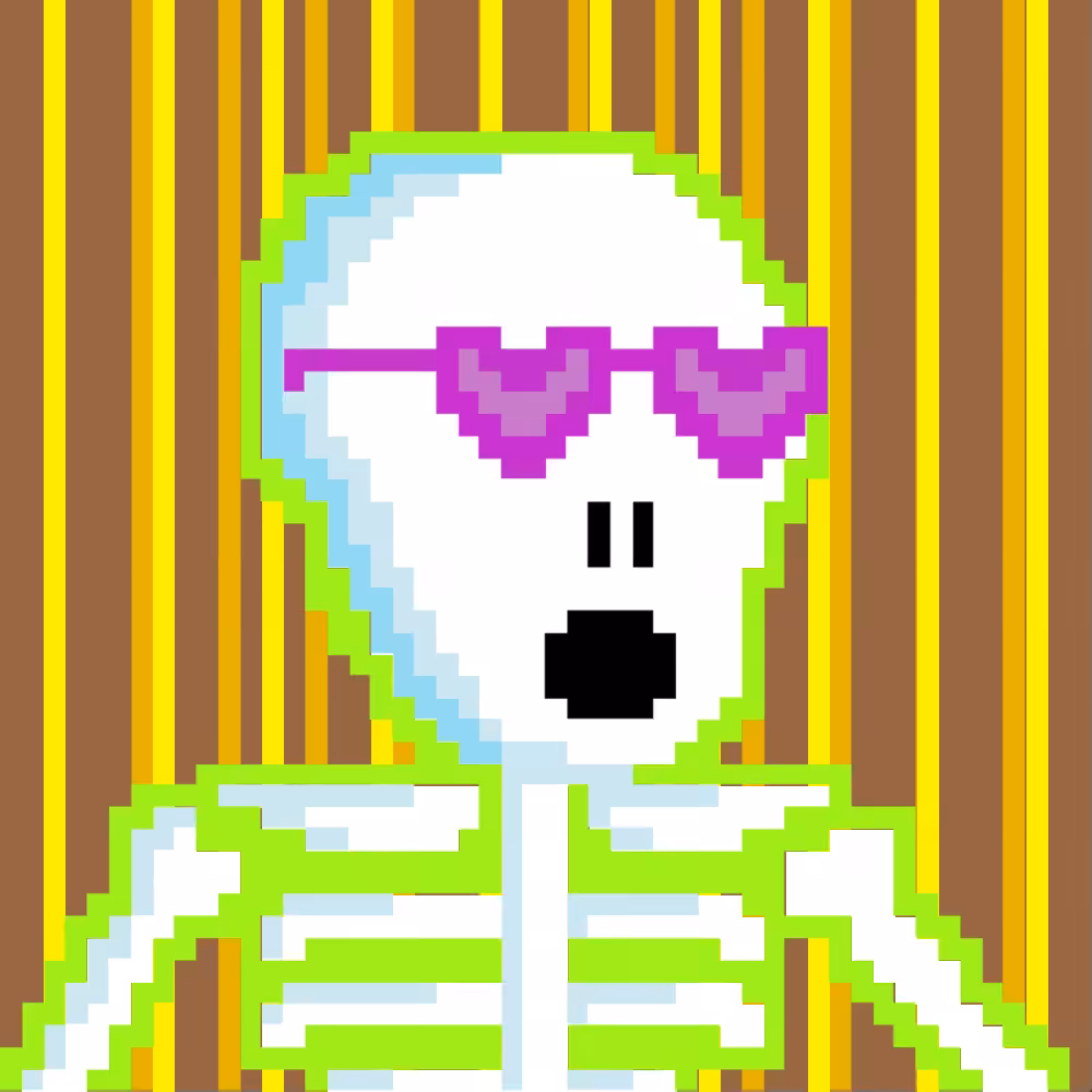 PIXEL SKULLETTI 1 #51