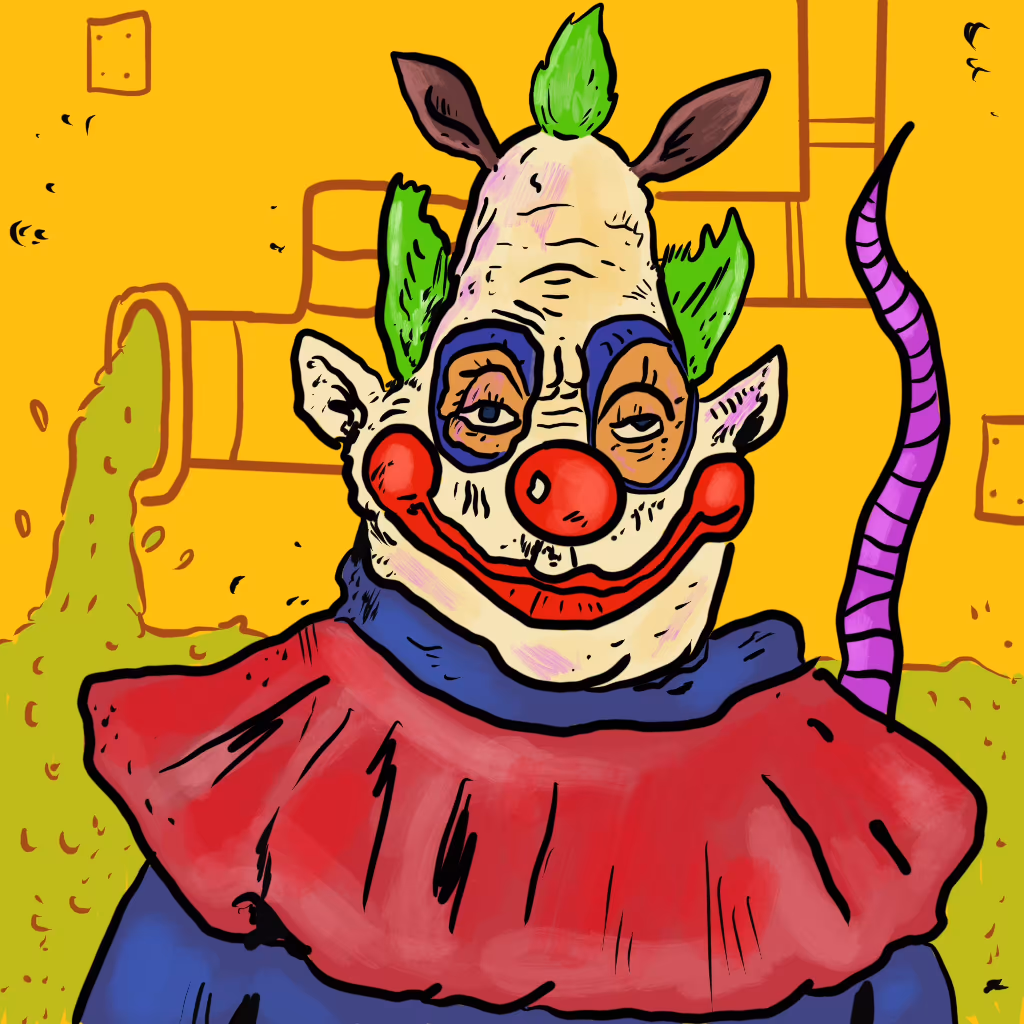 Crypto Carnies Vol 3: Escape Through the Sewer: Jumbo (Mutant Killer Klown from Outer Space)