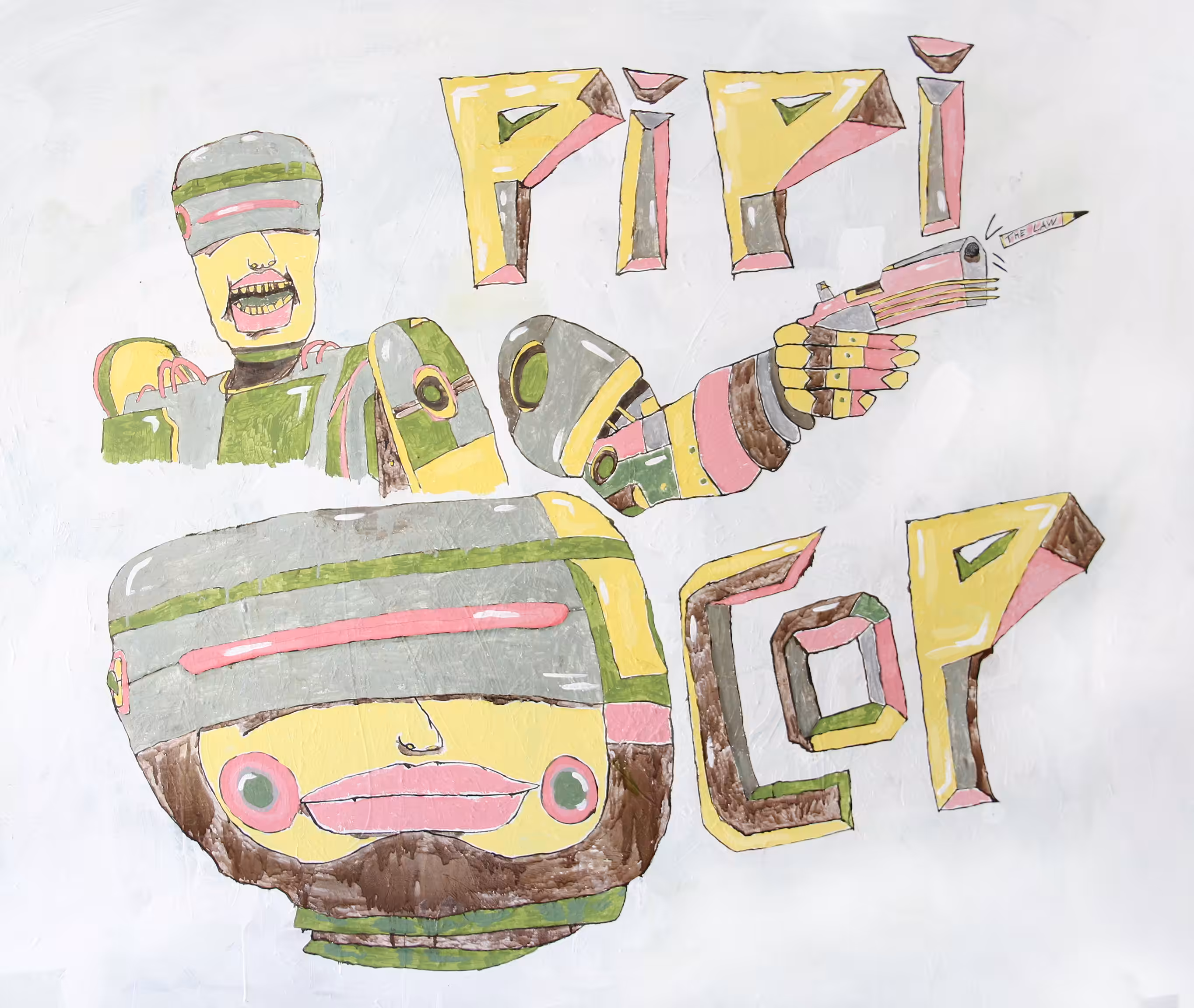 Pipi Cops, The Law / The first web 3 supehero.