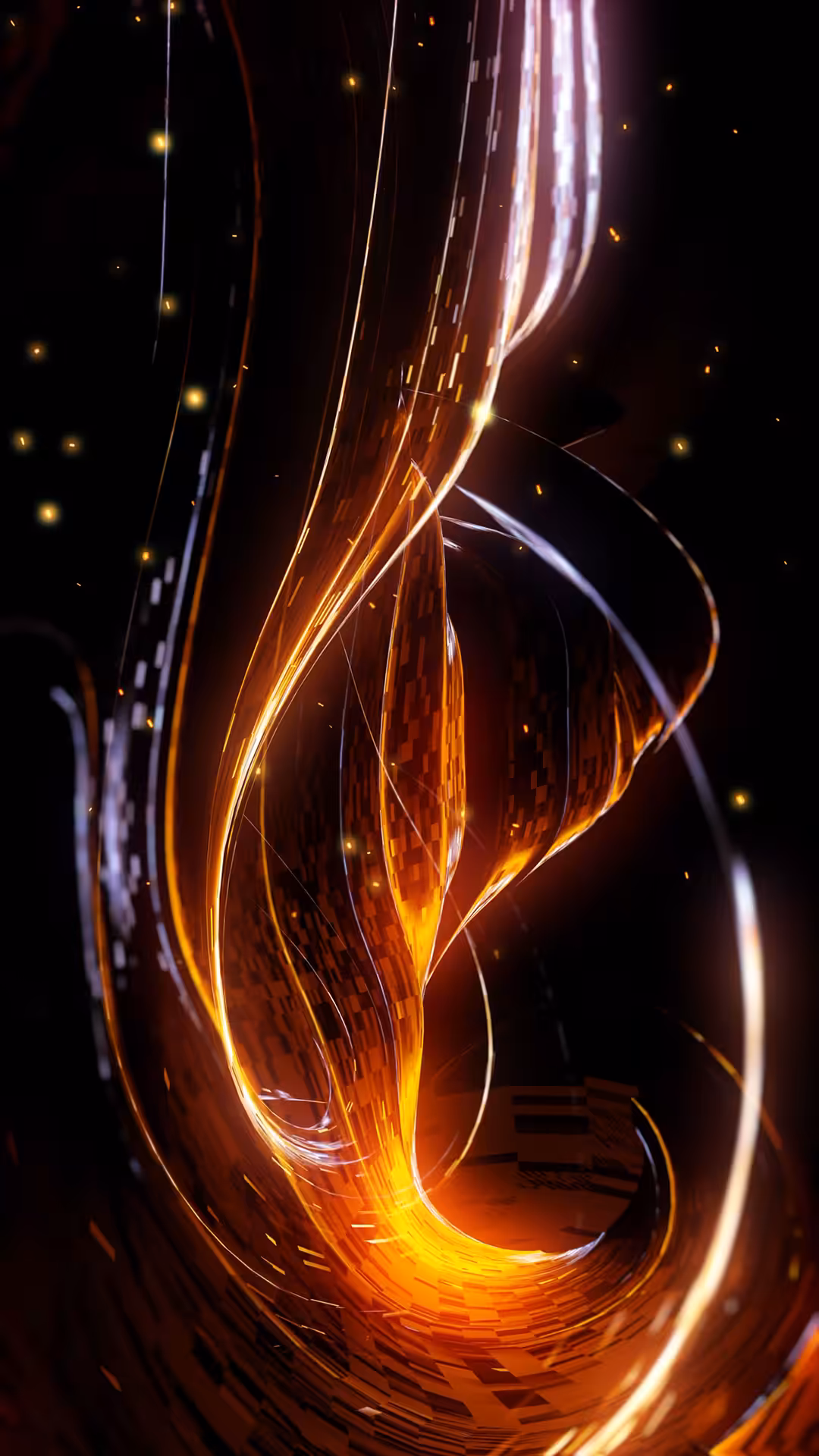 Abstract Glow Energy
