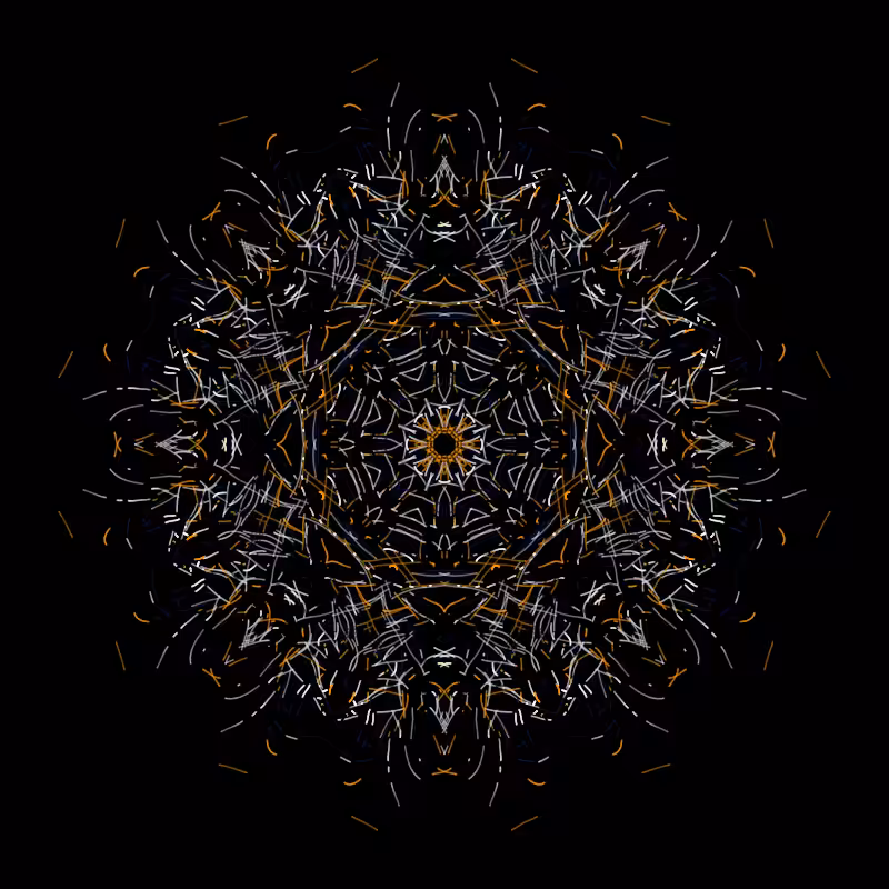 the thread in the pattern #4