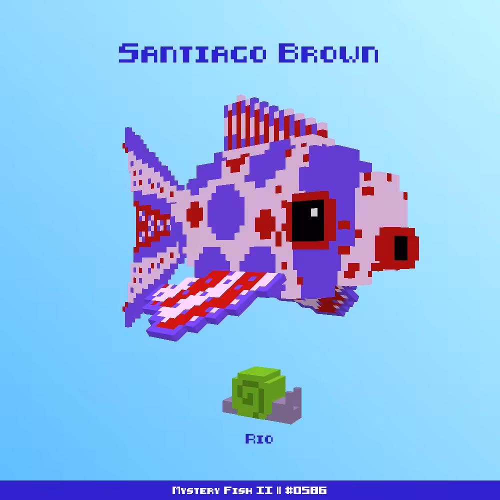 Santiago Brown :: Mystery Fish 0586/1000