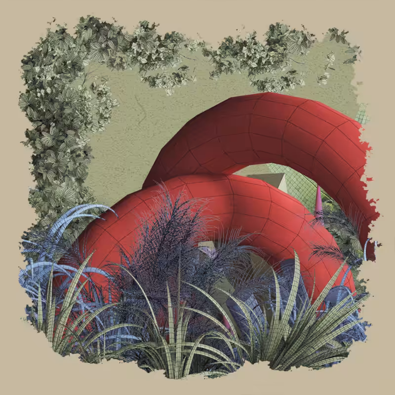 Geo-forest #3dart #66